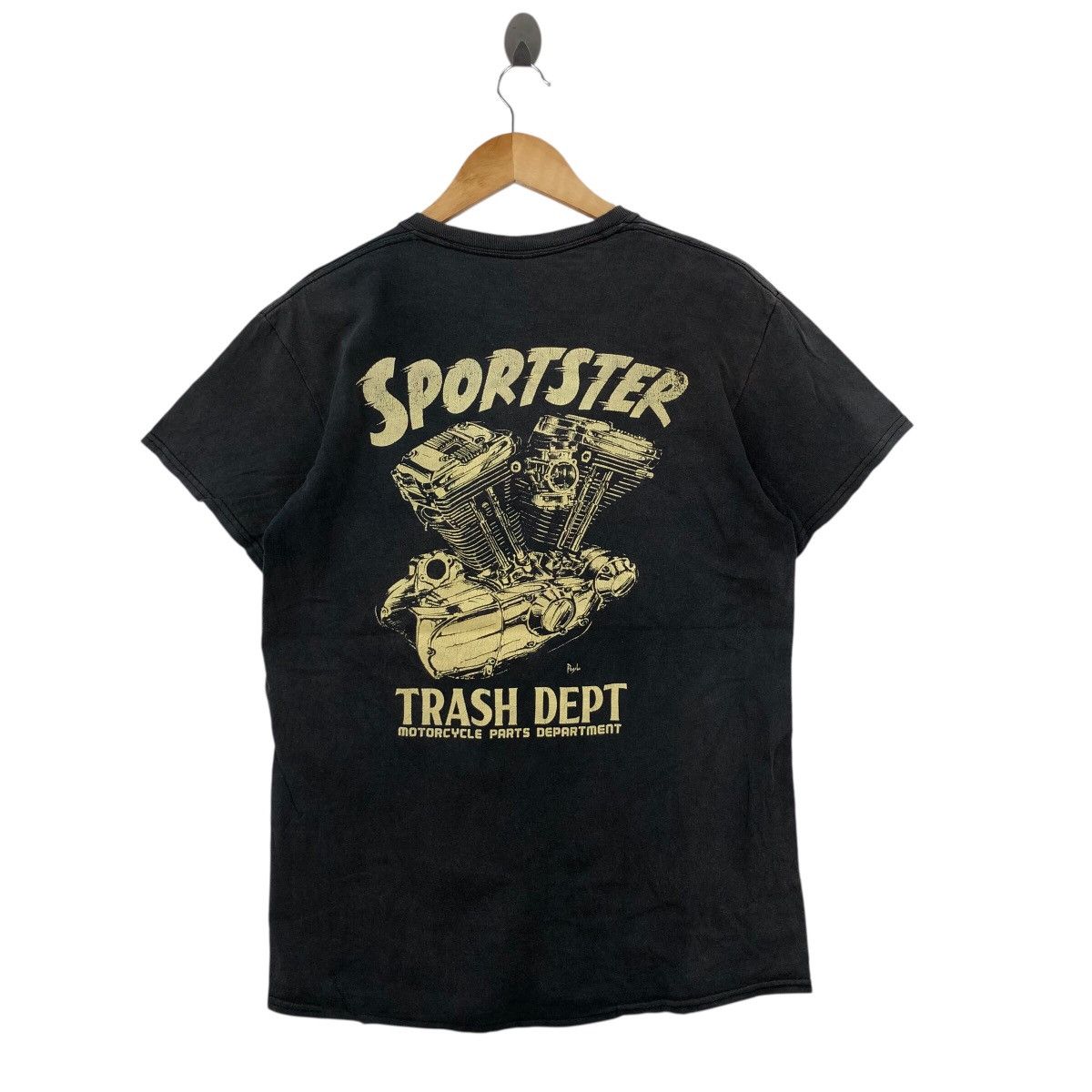 Vintage Sportster Trash Dept T Shirt Chopper Size M Size US M / EU 48-50 / 2 - 1 Thumbnail