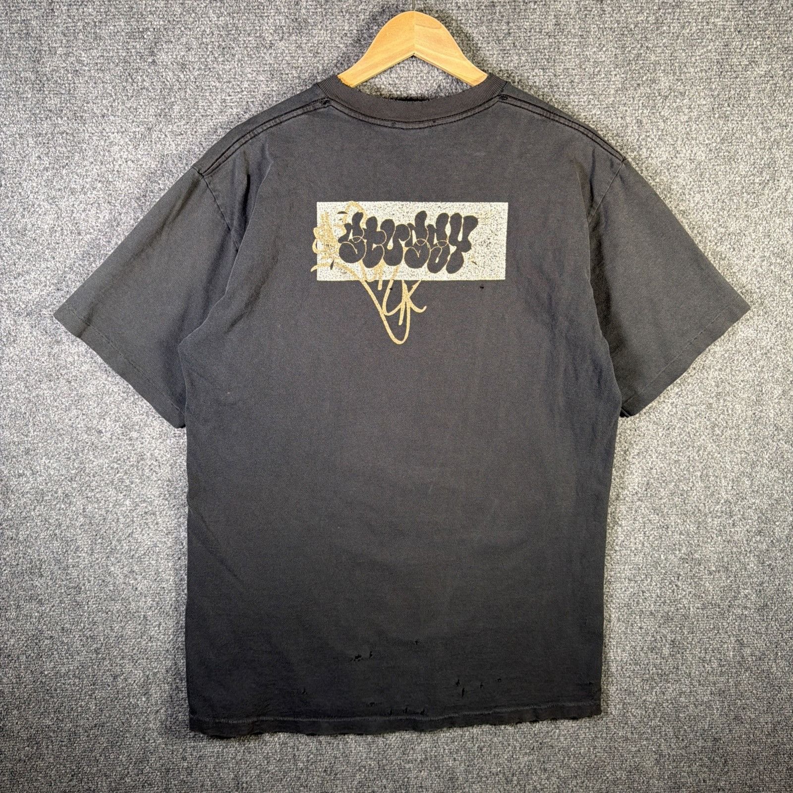 Stussy Vintage Stussy Shirt Large Black 90s Notebook Paper Skate Size US L / EU 52-54 / 3 - 2 Thumbnail