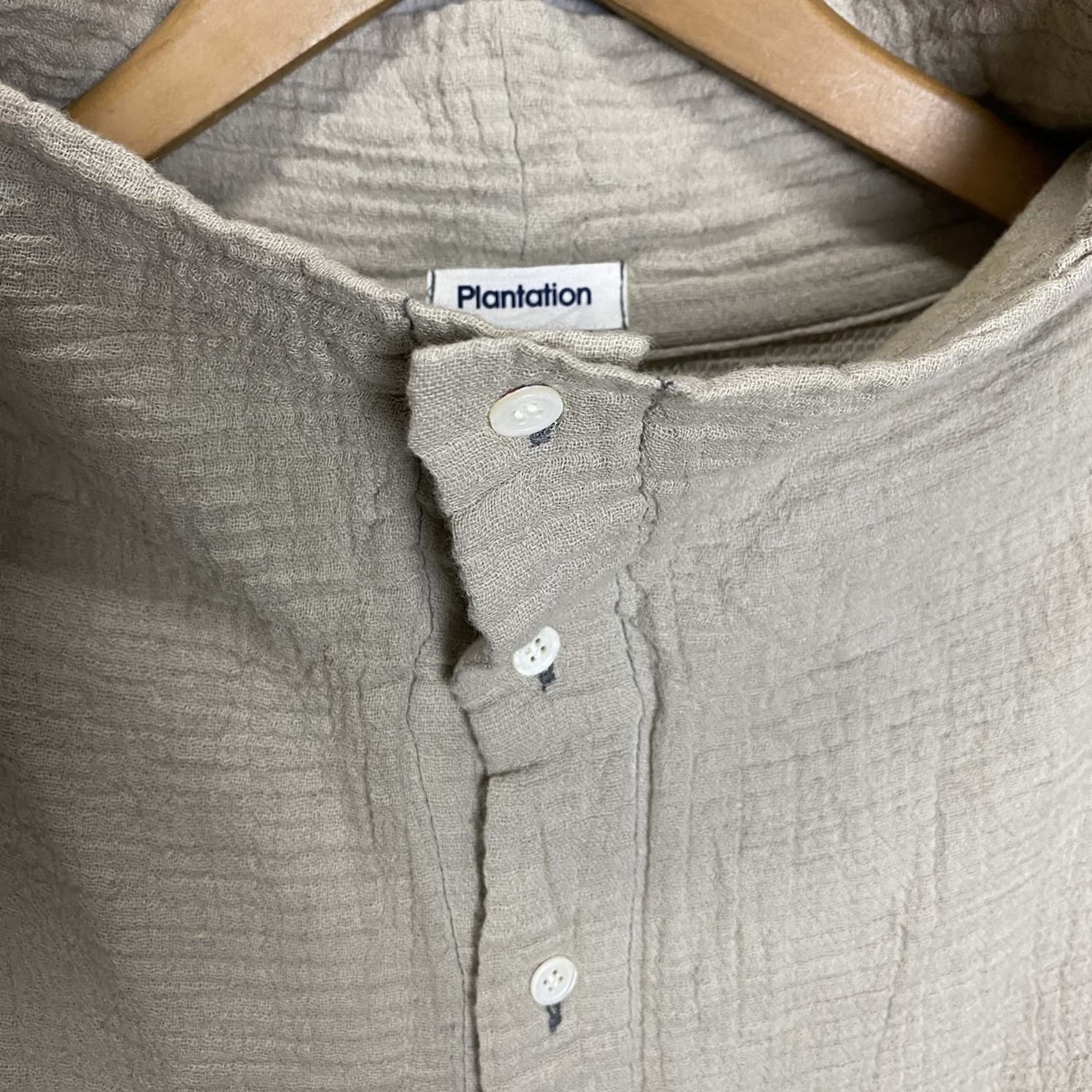Issey Miyake Plantation by Issey Miyake shawn collar button up Size US M / EU 48-50 / 2 - 9 Thumbnail