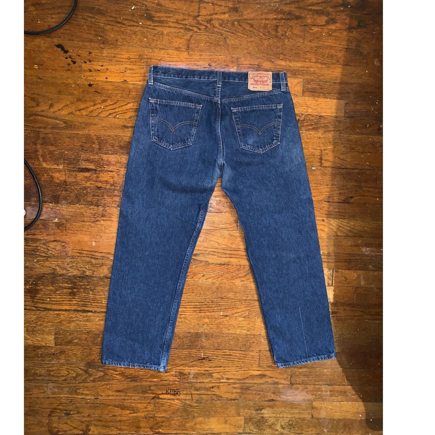 Levi's Levi’s 501xx Jeans Mens 38x30 Made USA April 1997 Vintage Size US 38 / EU 54 - 3 Thumbnail