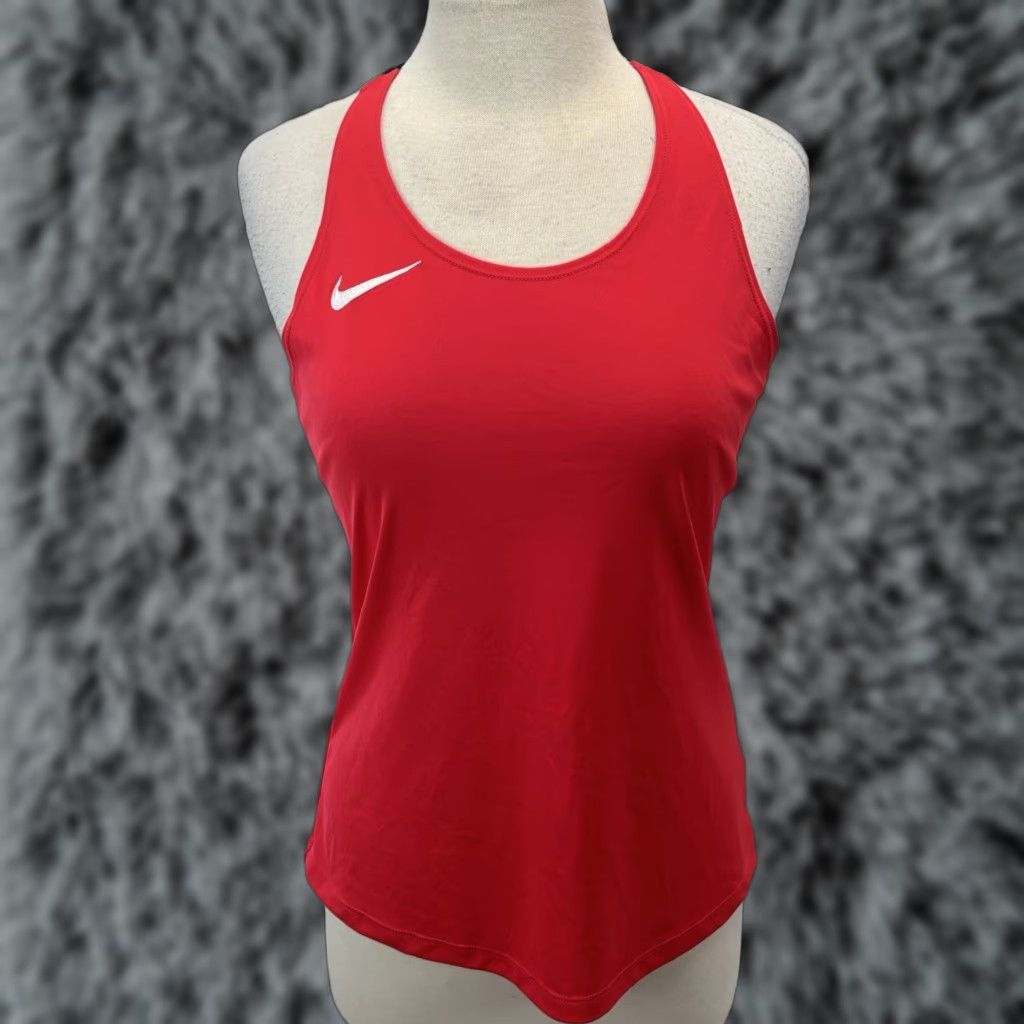 Nike Nike Dri Fit Soccer Tank Top Women M Pink Racerback Activewear Size M / US 6-8 / IT 42-44 - 1 Thumbnail