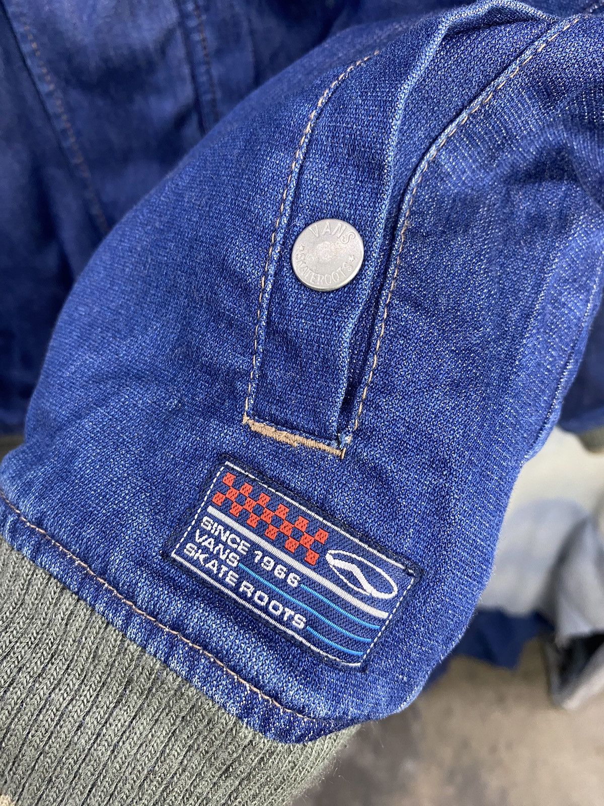 Vans fur denim jacket vintage vans winter session Size US L / EU 52-54 / 3 - 4 Thumbnail