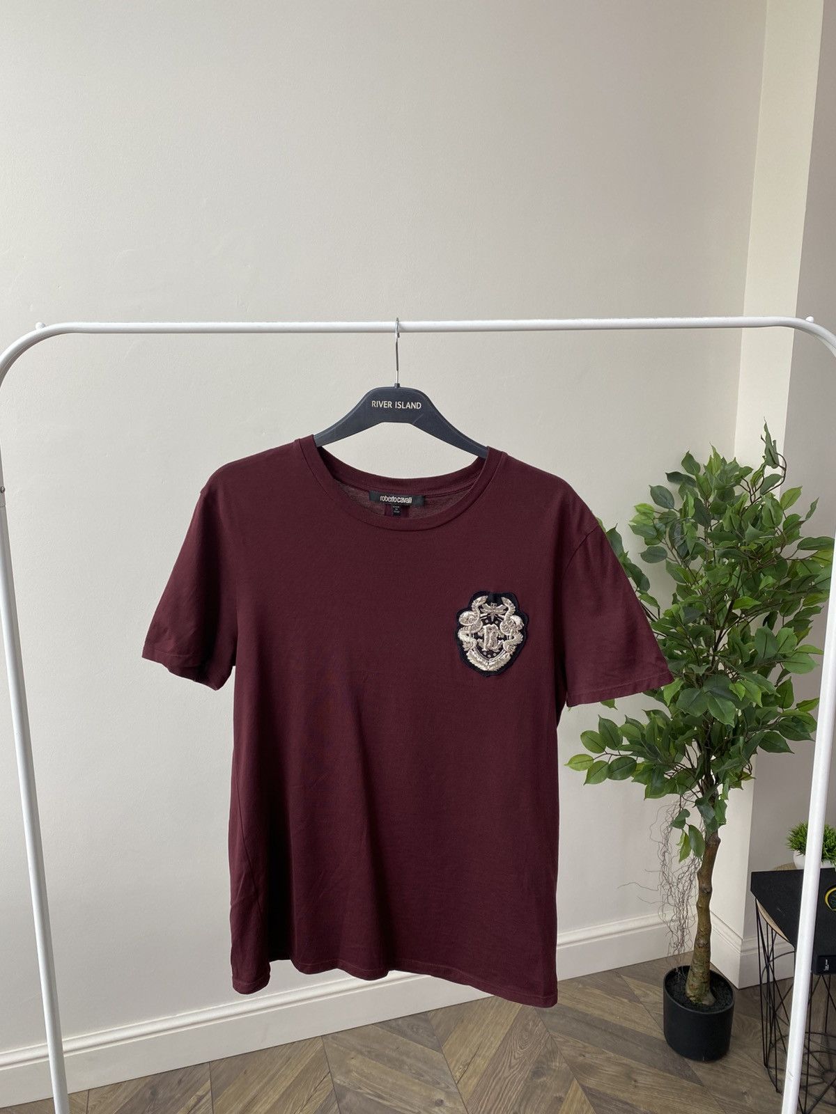 Designer × Roberto Cavalli × Vintage Vintage Roberto Cavalli Luxury T-shirt Size US S / EU 44-46 / 1 - 1 Thumbnail