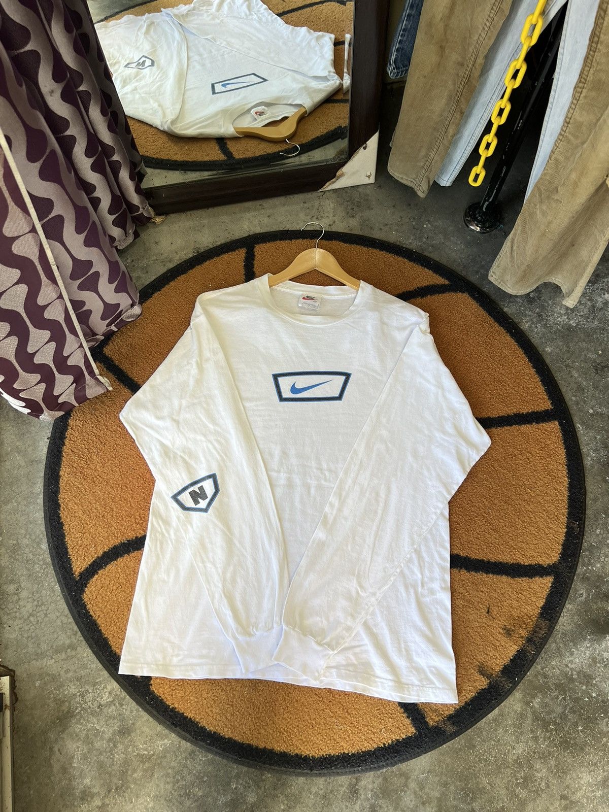 🔥Vintage Nike Swoosh Made in Usa Long Sleeves