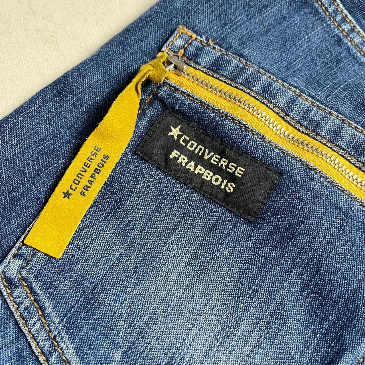 Frapbois Converse x frapbois by isseymiyake denim pants Size US 32 / EU 48 - 8 Thumbnail