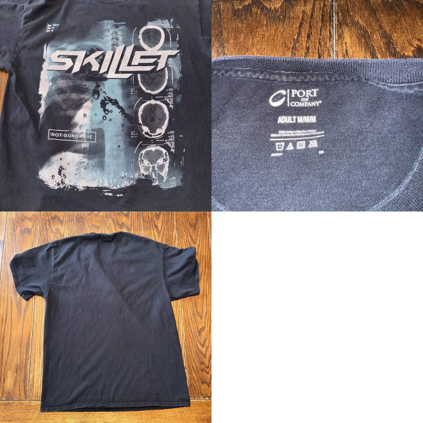 Vintage Skillet The Resistance Not Gonna Die T Shirt Mens Medium Christian Rock Shirt Size US M / EU 48-50 / 2 - 8 Thumbnail