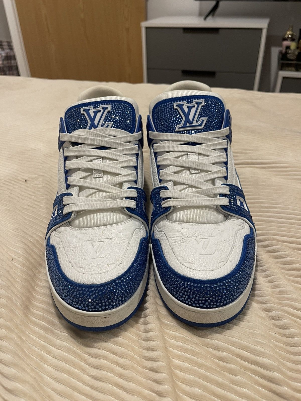 Louis Vuitton LV Trainer Sneaker Size US 11 / EU 44 - 3 Thumbnail