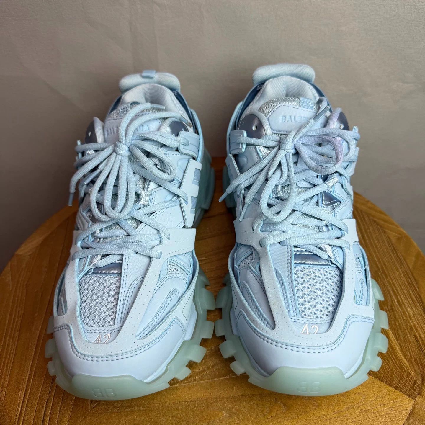 Balenciaga Balenciaga Blue Track Sneaker 42 EU (99% New) Size US 9 / EU 42 - 5 Thumbnail