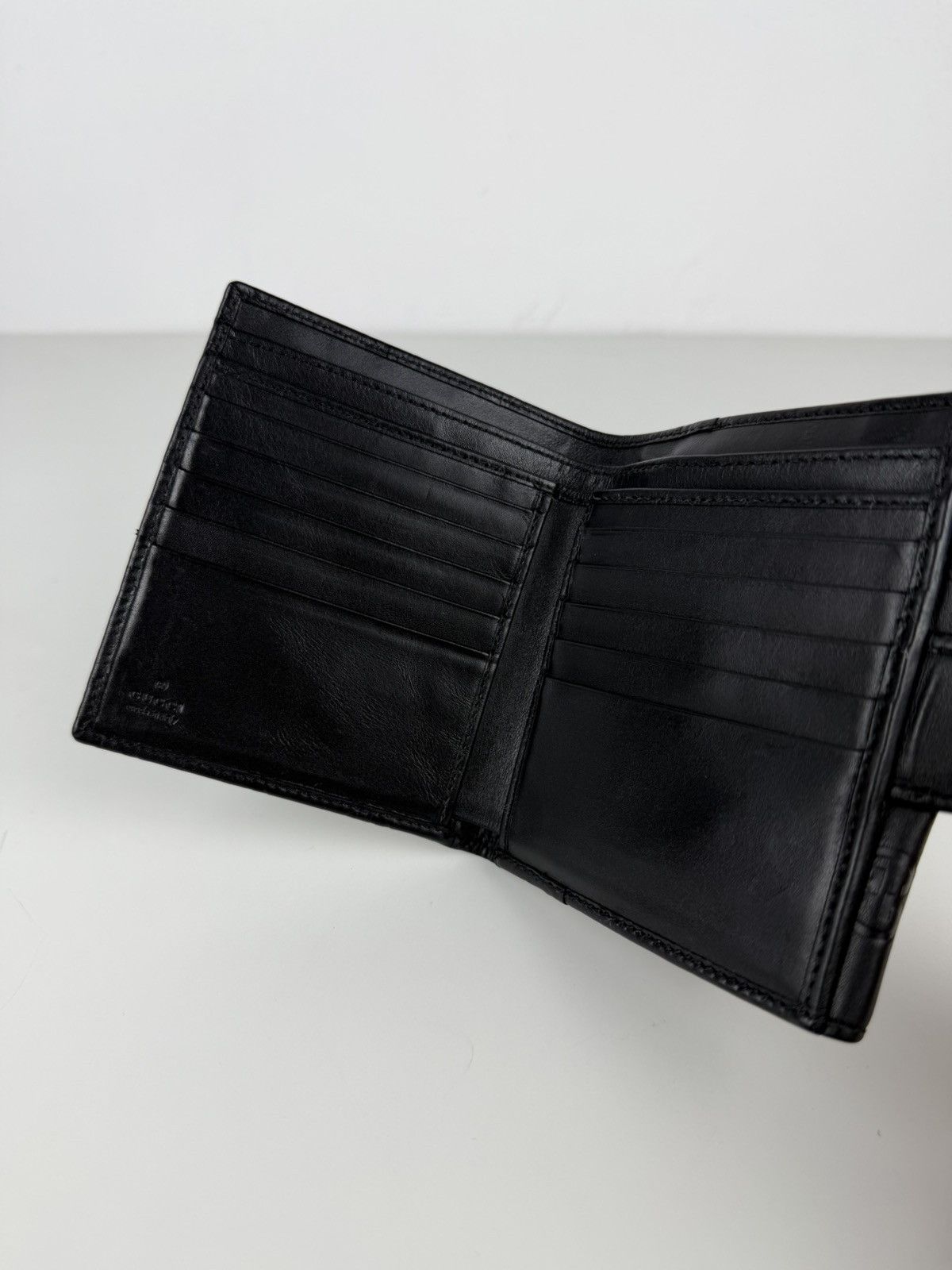 Gucci Gucci guccissima leather trifold wallet Size ONE SIZE - 14 Thumbnail