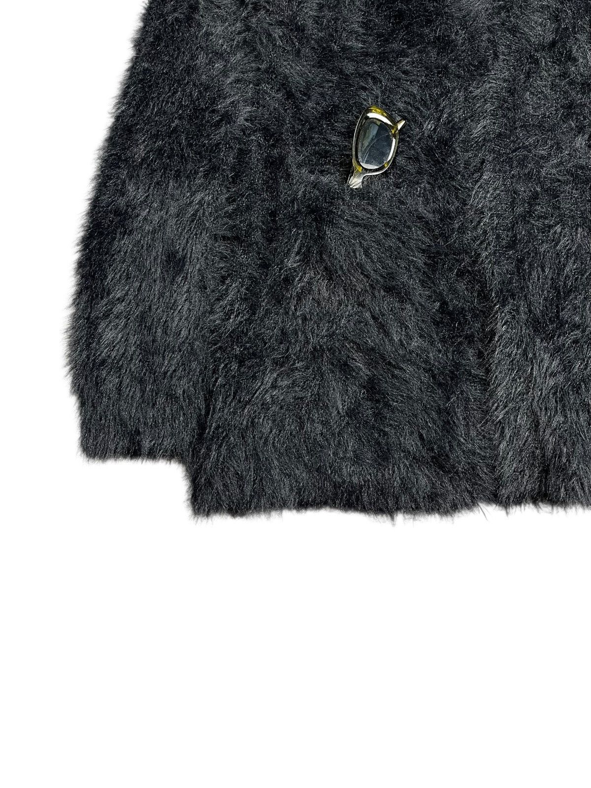 14th Addiction 2000s Semantic Design - Fuzzy Mohair Cardigan Size US M / EU 48-50 / 2 - 7 Thumbnail