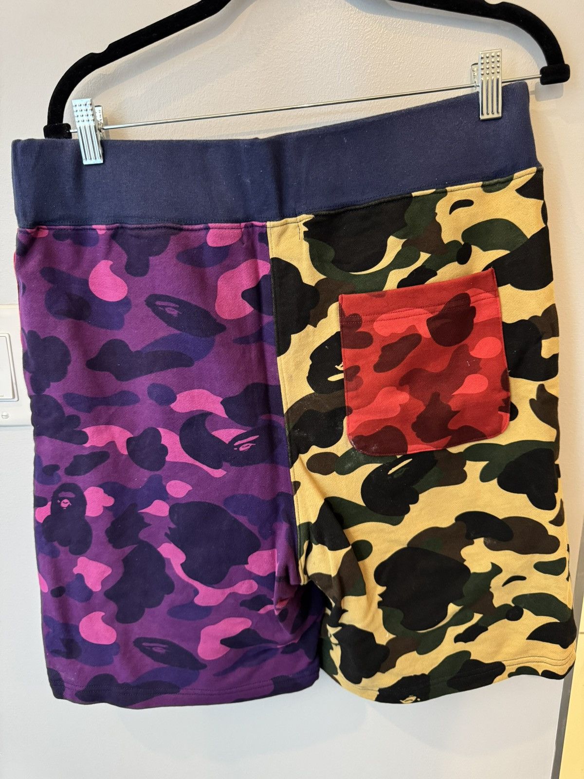 Bape Bape Shark Camo Shorts Size US 35 - 2 Thumbnail