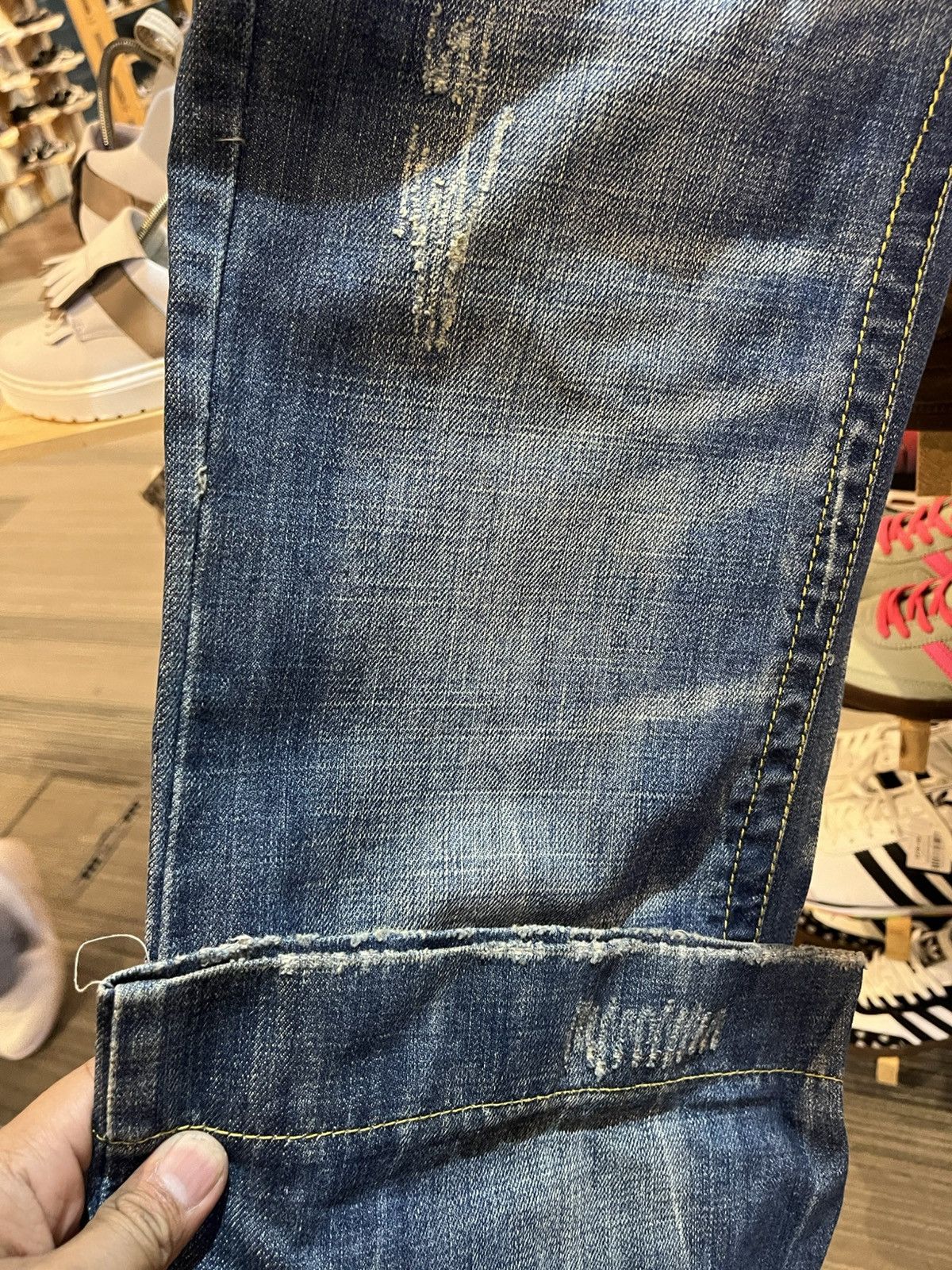 Vintage Vintage Fetish jeans Size US 27 - 5 Thumbnail