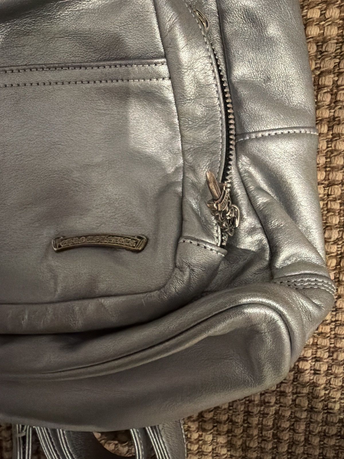 Chrome Hearts Chrome Heart Mini Leather Bag Size 28 - 9 Thumbnail