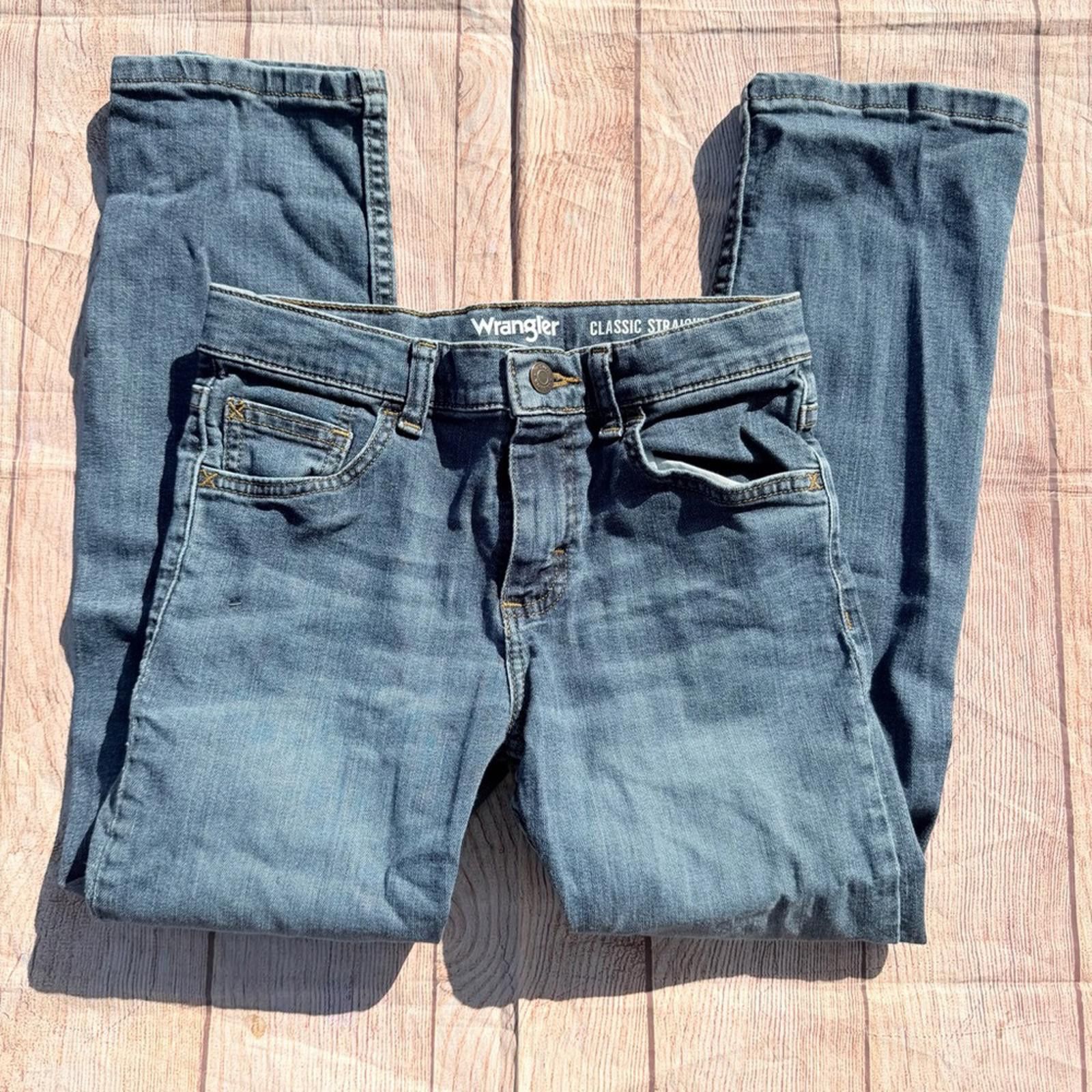 Wrangler Wrangler Boys Classic Straight Jeans Size 10 Size US 26 / EU 42 - 1 Thumbnail