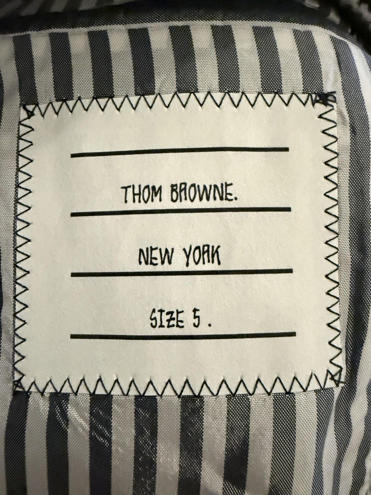 Thom Browne Thom Browne prince of whales wool coat Size US L / EU 52-54 / 3 - 4 Thumbnail
