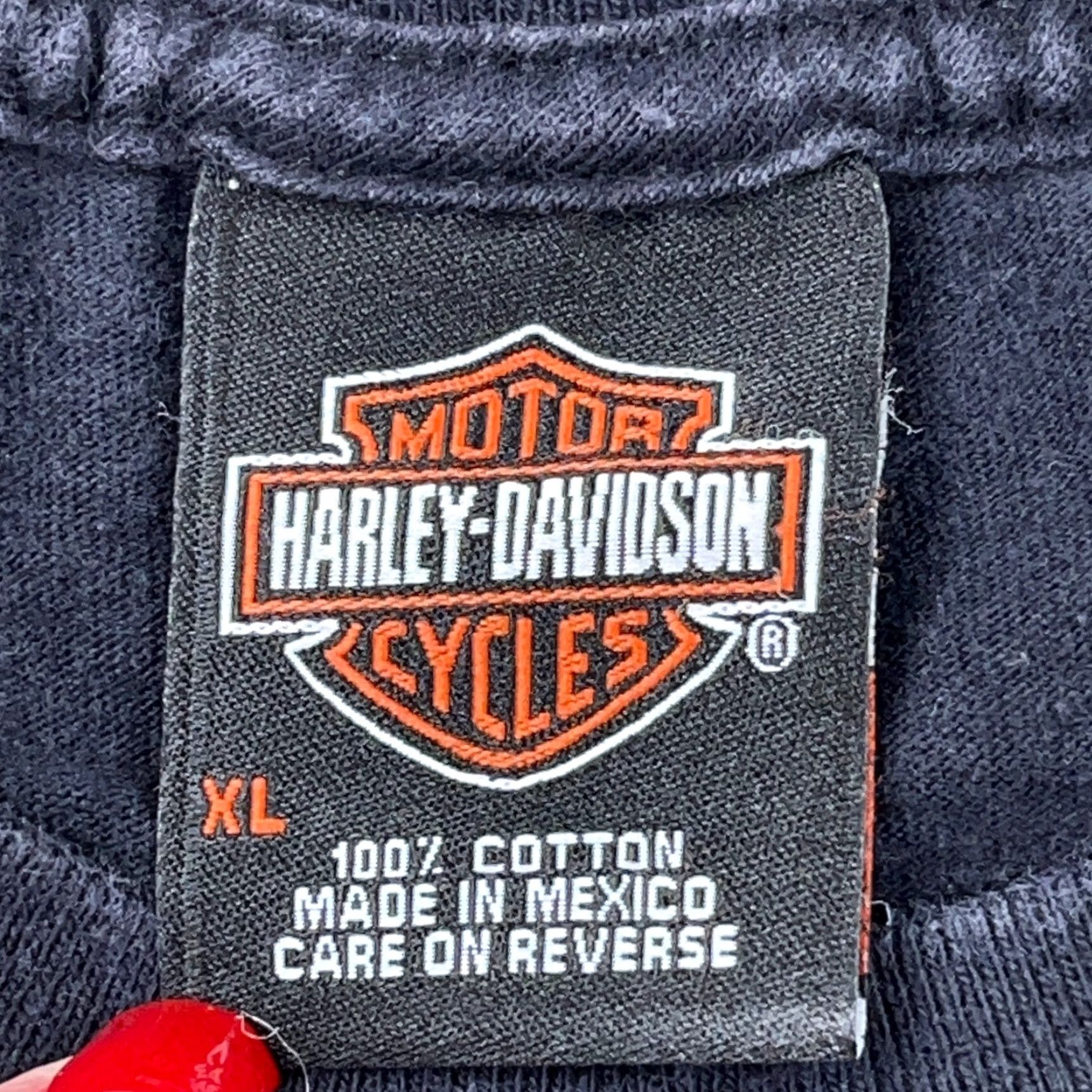 Harley Davidson VINTAGE Harley-Davidson Shirt Men XL Black Wings Shield Nature Eagle Biker B Shirt XL Black Harley-Davidson Men Vintage 80s Logo Retro USA Size US XL / EU 56 / 4 - 5 Thumbnail