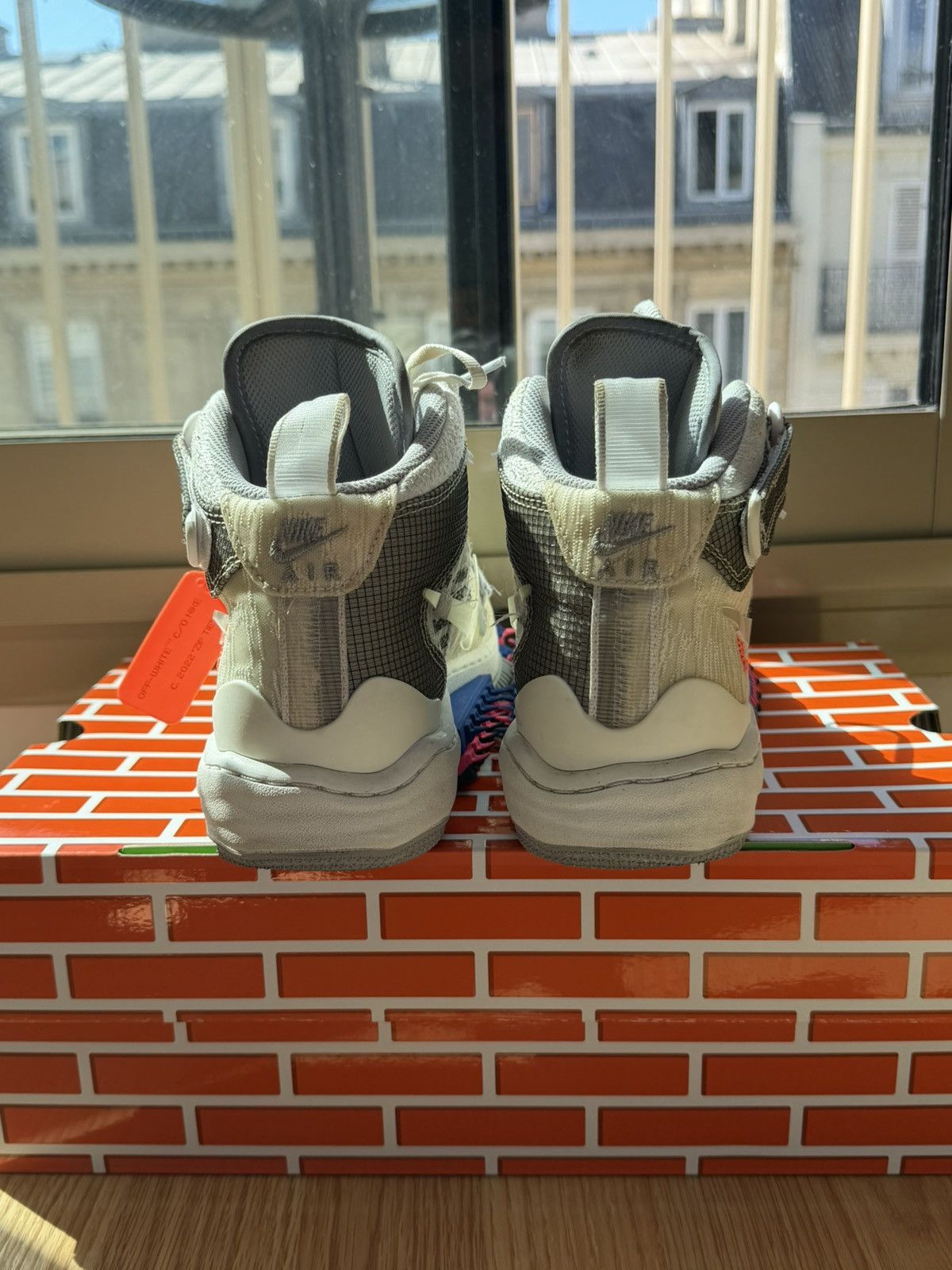Nike × Off-White Nike Air Force 1 Mid SP x Off-White Size US 7.5 / EU 40-41 - 4 Thumbnail