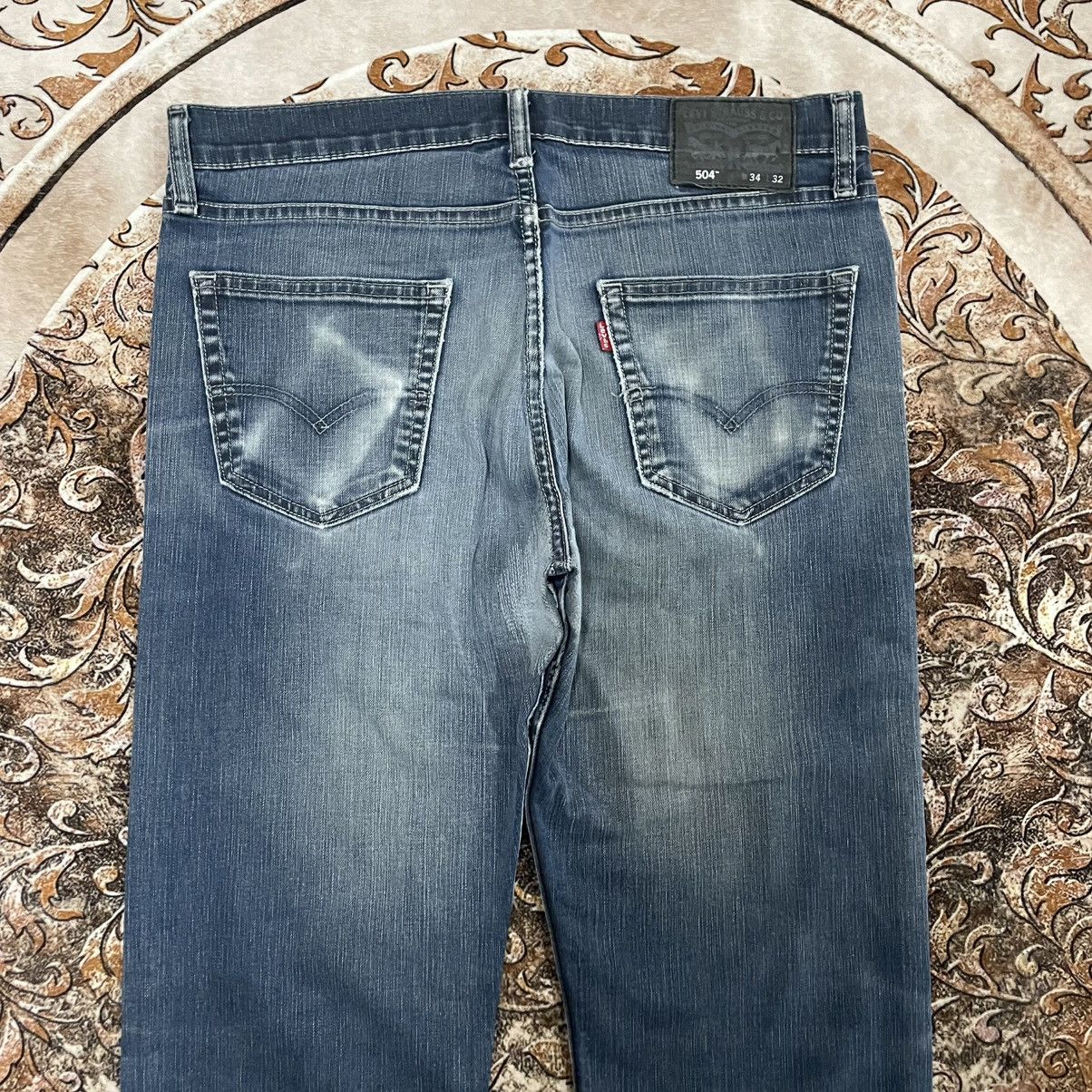 Levi's Vintage Clothing 🔥Vintage Levis 504 Stoned Washed Ripped Distress Denim Jeans Size US 34 / EU 50 - 5 Thumbnail