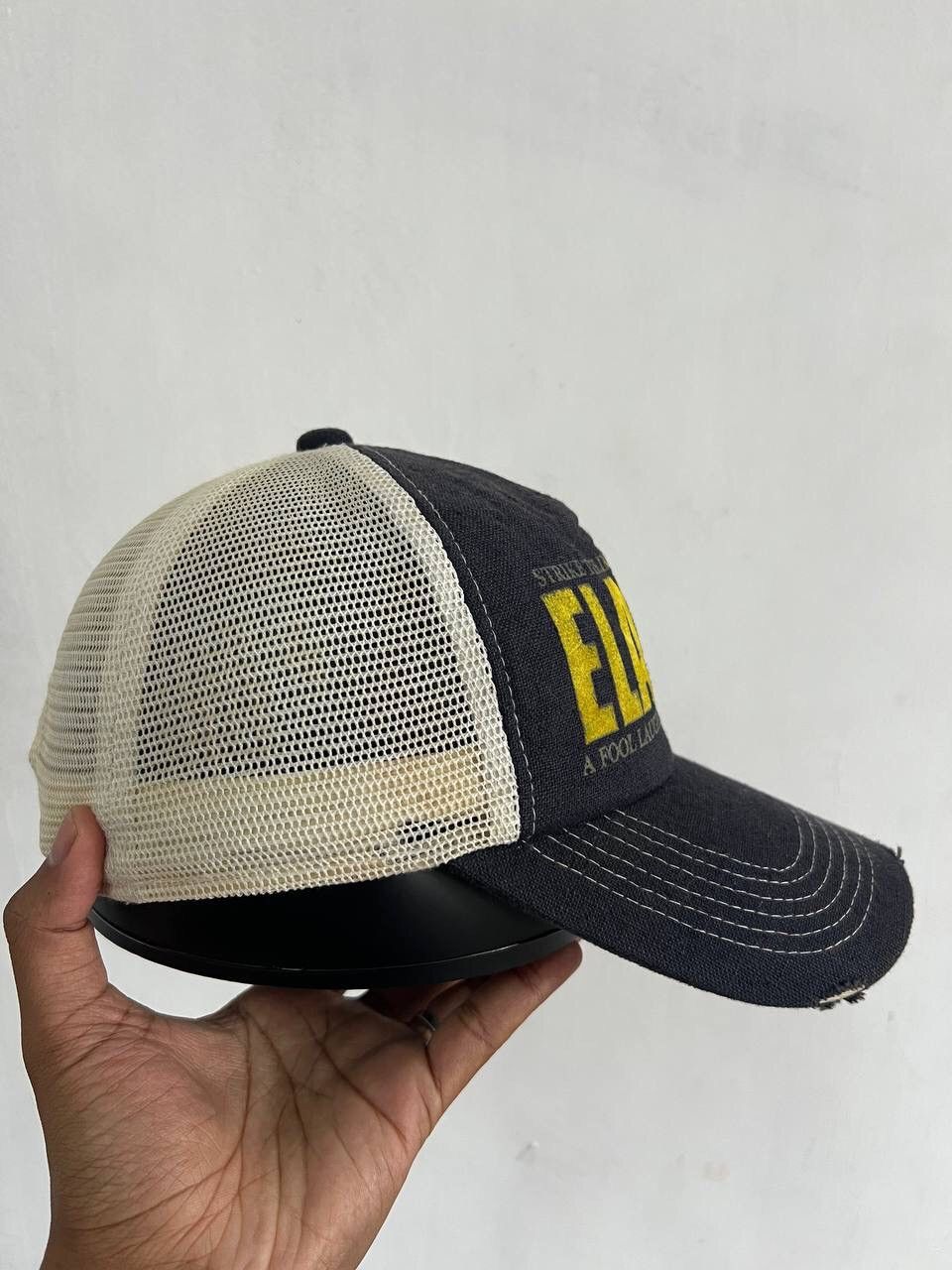 Japanese Brand Oceon Groove Elation Spellout Trucker Hat Size ONE SIZE - 6 Thumbnail