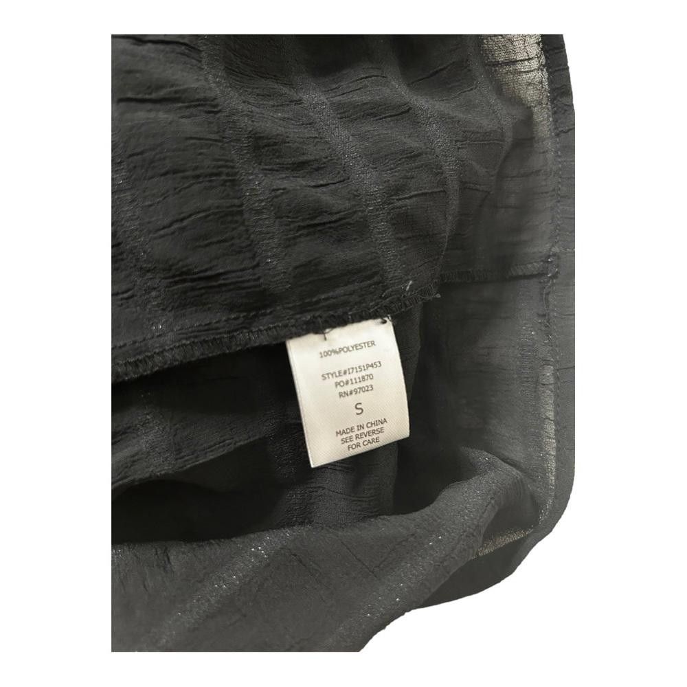 Other Miken l NWT Black Ruffled Dress Small Size S / US 4 / IT 40 - 9 Thumbnail