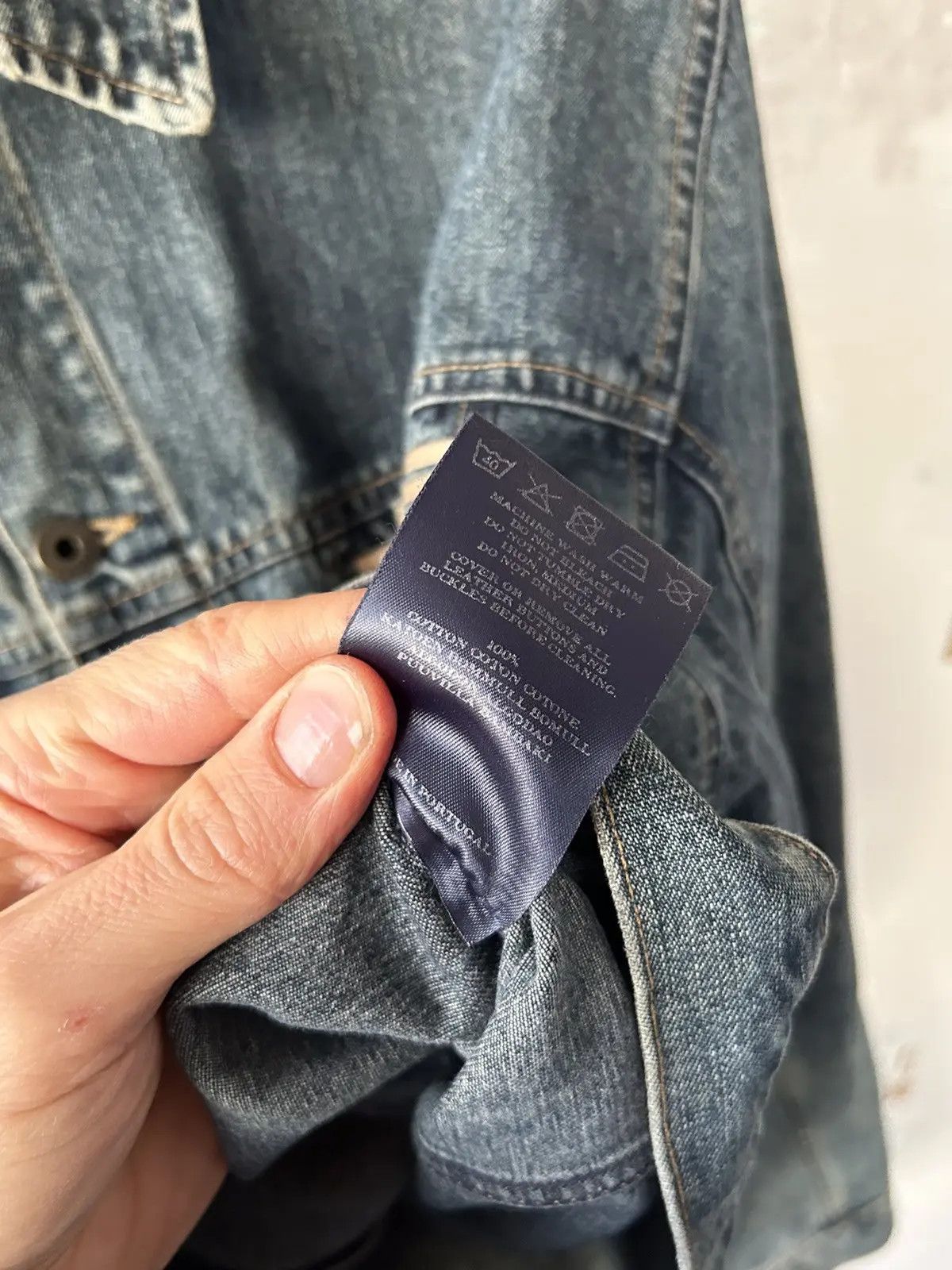 Burberry BURBERRY DENIM JACKET Size US XL / EU 56 / 4 - 9 Thumbnail
