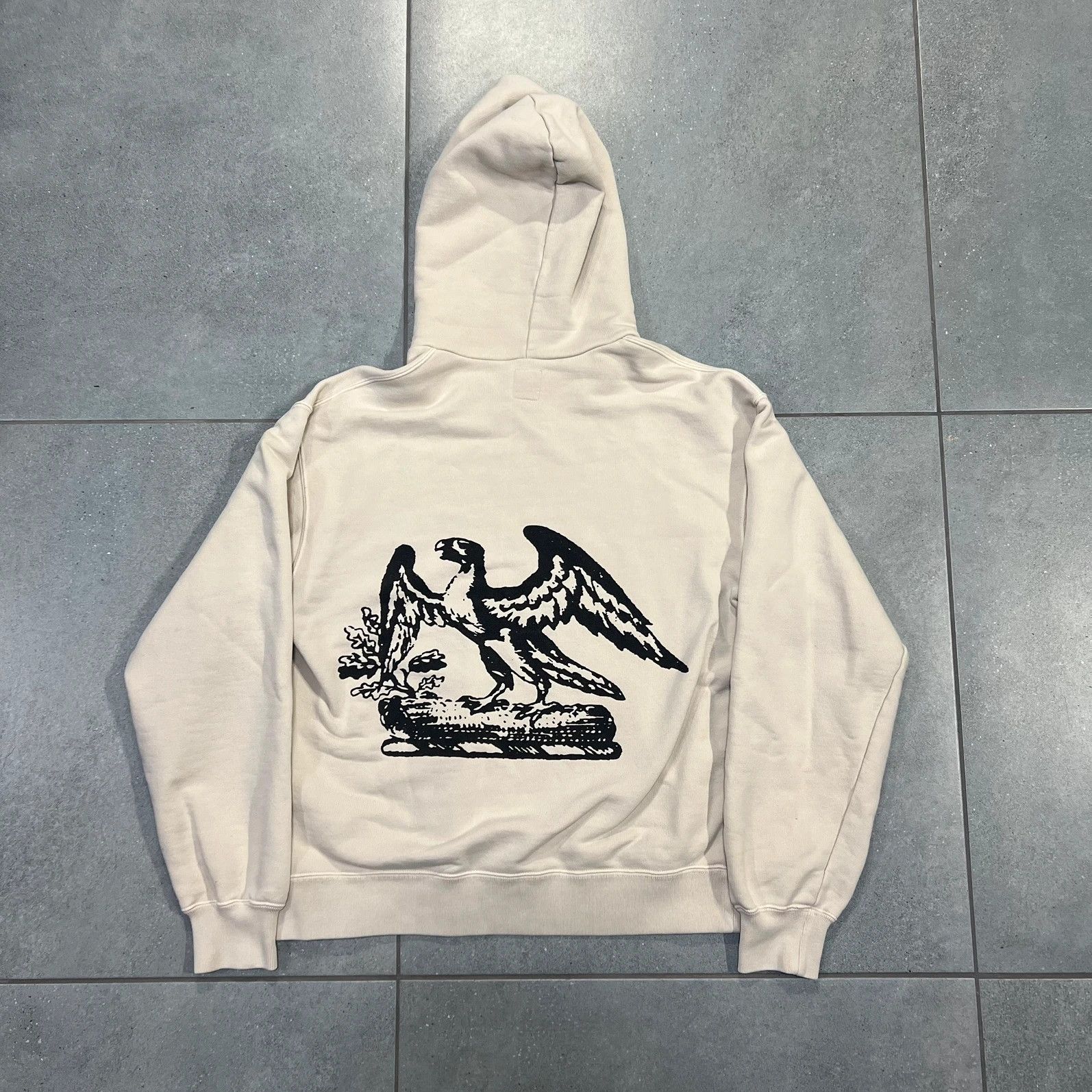 SZN yeezy calabasas beige Eagle hoodie yeezy kanye west