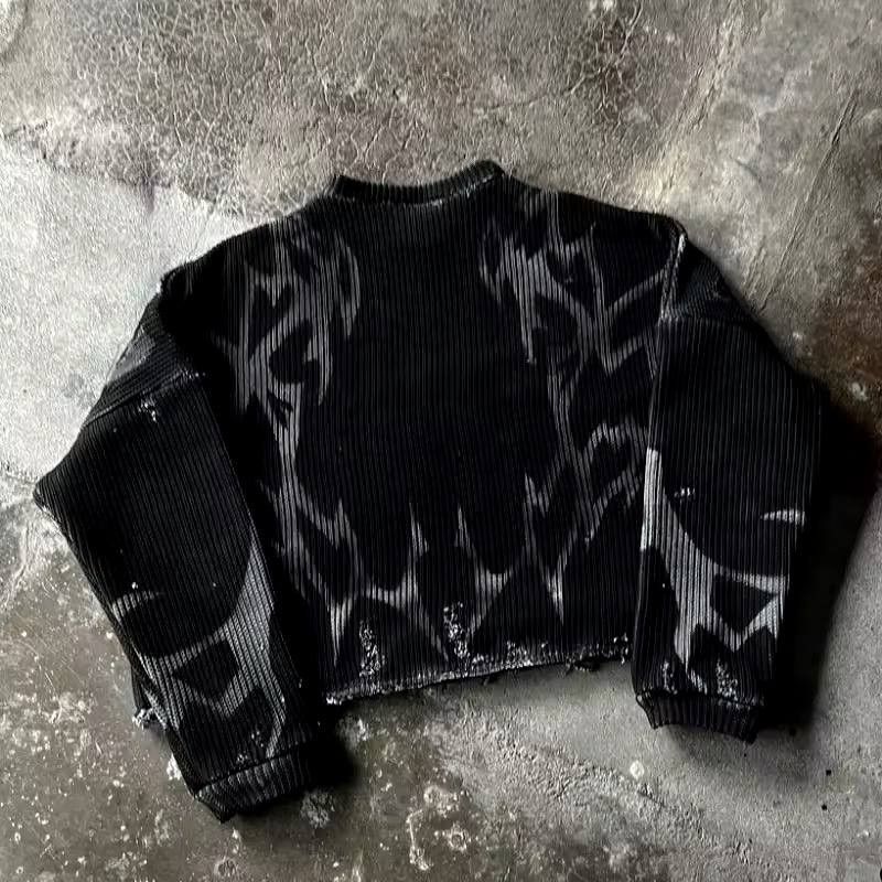 Japanese Brand × Vintage vintage long-sleeve sweater. Size US L / EU 52-54 / 3 - 2 Thumbnail