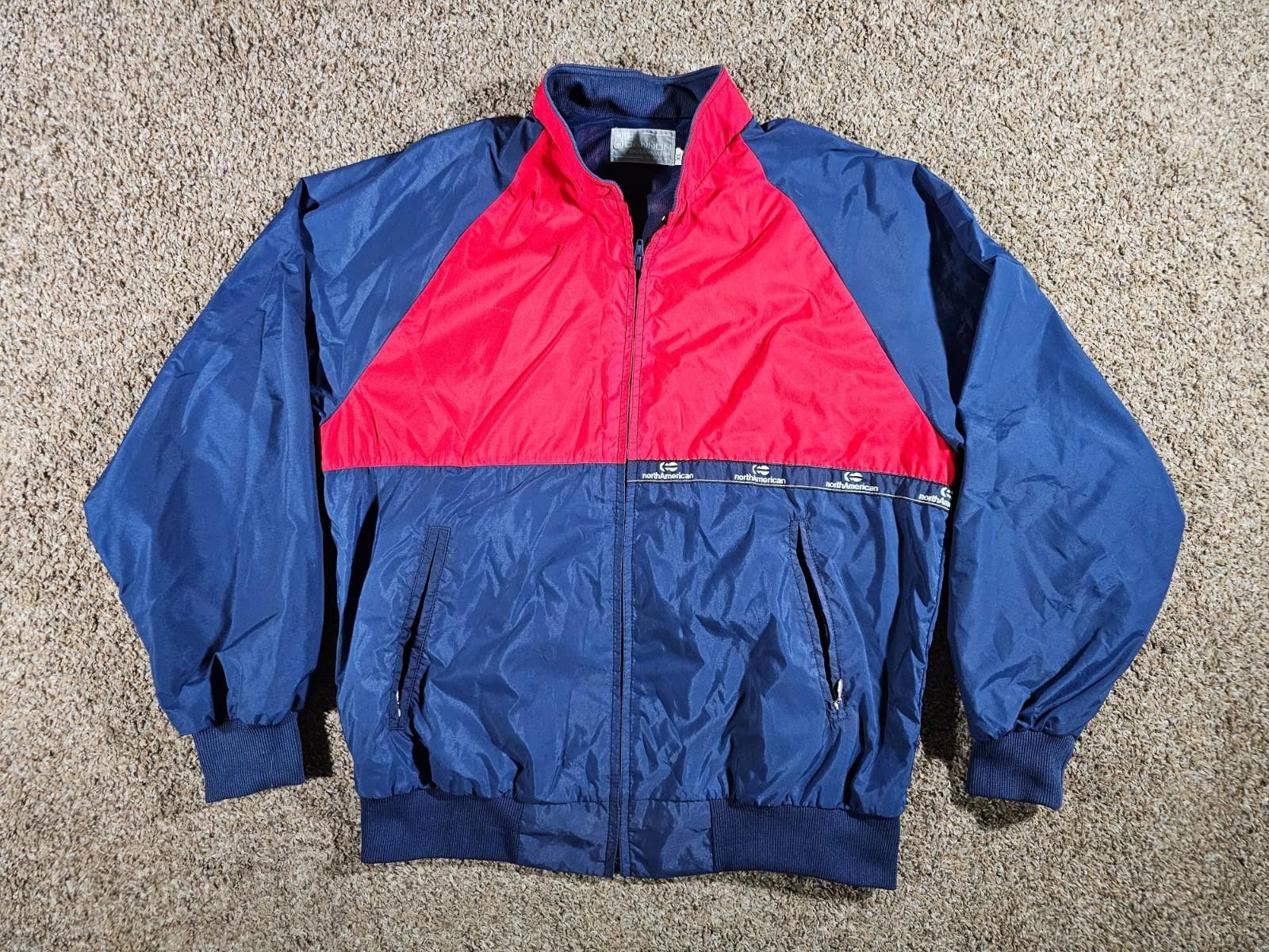 Canon cannon activewear north american fullzip jacket XL Red Blue Size US XL / EU 56 / 4 - 1 Thumbnail