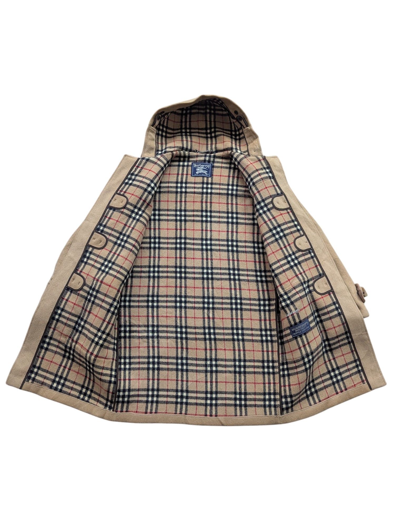 Burberry Authentic Burberry Wool Duffle Coat Hoodie Size US M / EU 48-50 / 2 - 6 Thumbnail