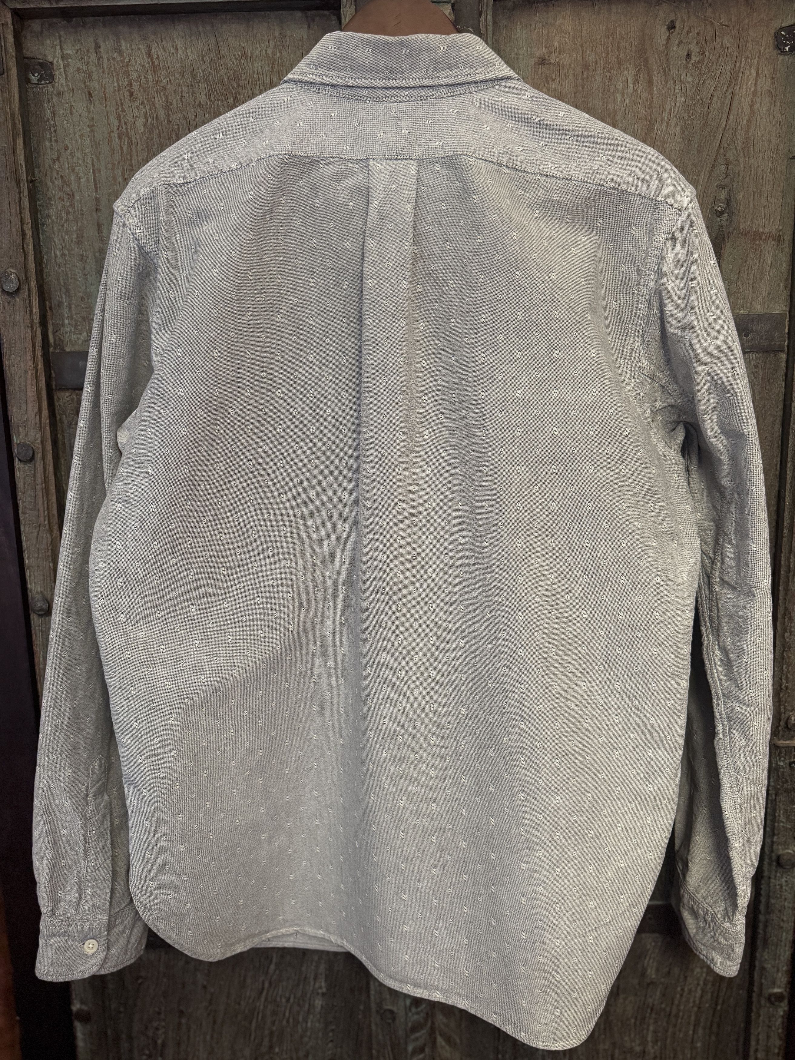 Engineered Garments EG 19th Century BD Shirt in Blue Dobby Oxford Size US L / EU 52-54 / 3 - 4 Thumbnail