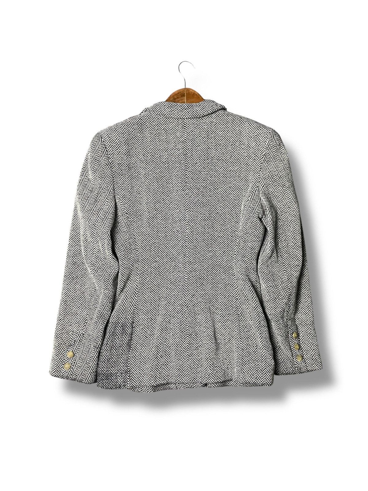 Japanese Brand × Vintage Barusaya Brand Wool Textured Blazer (5) Size US XXS / EU 40 - 4 Thumbnail