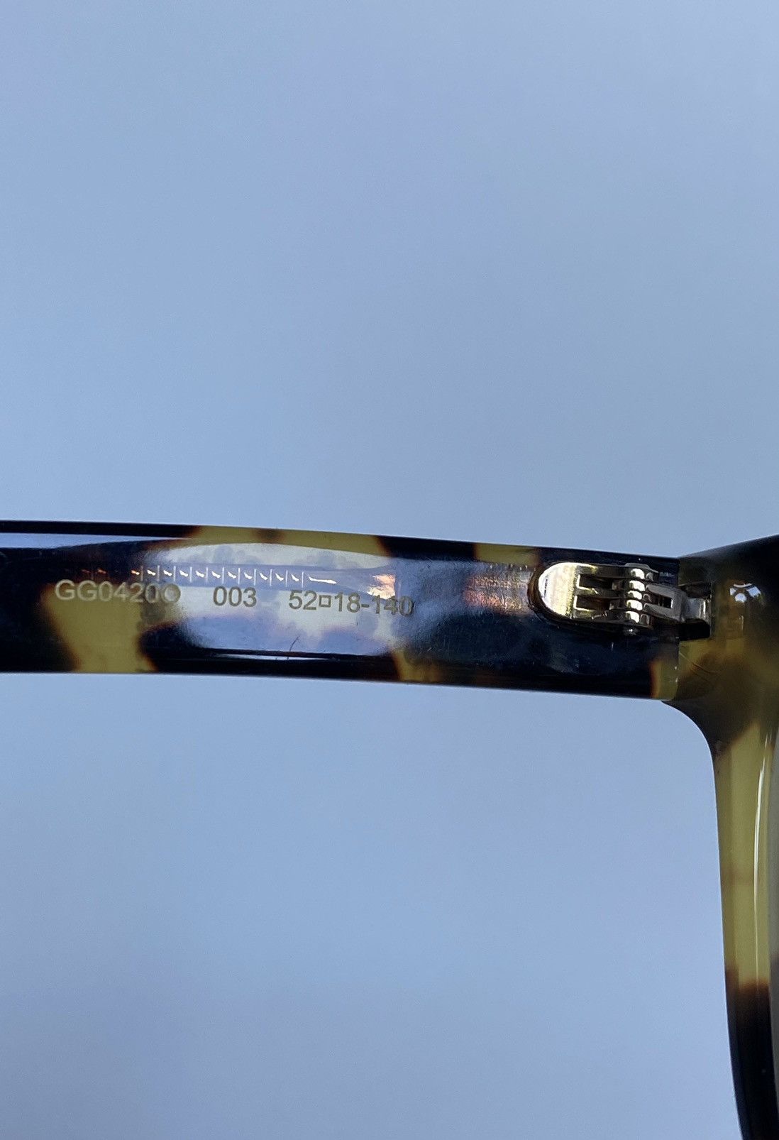 Gucci 🐆 Gucci Leopard Glasses Logo Rhinestones Size ONE SIZE - 7 Thumbnail