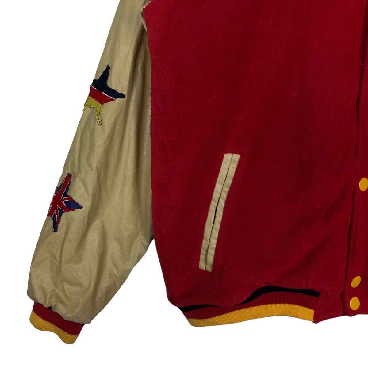 Japanese Brand 🔥Person For Men Varsity Jacket Big Logo Spell Out Size US L / EU 52-54 / 3 - 4 Thumbnail