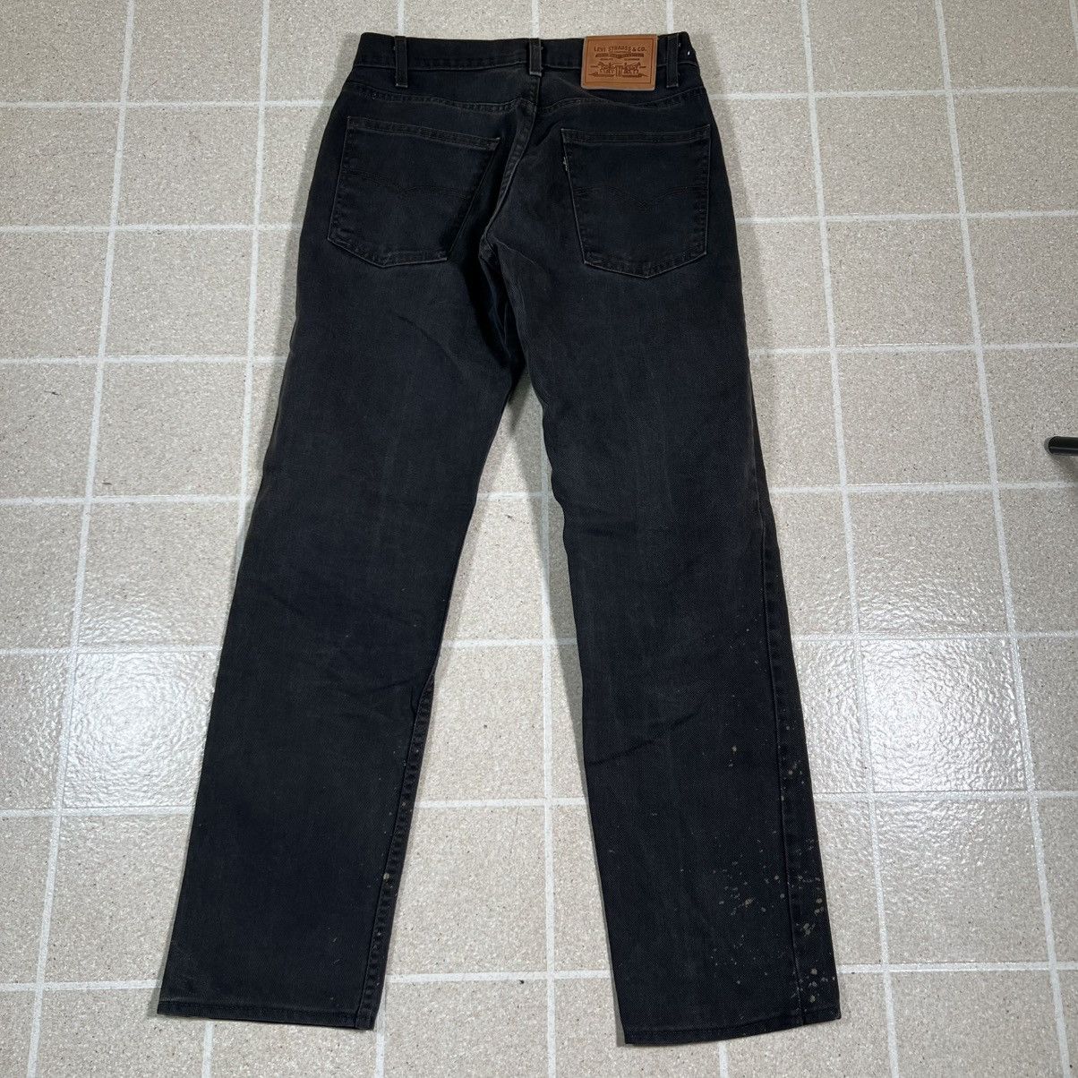 Levi's Vtg 80s Levi’s 505 Jeans Black Denim USA Made Black Tab Size US 29 - 1 Thumbnail