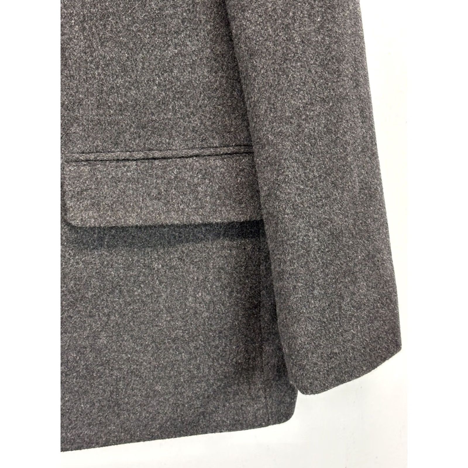 Ralph Lauren Lauren Ralph Lauren Black Label Blazer Sport Coat Mens 48R Wool Cashmere Charcoal Solid 2-Button 4-Button Vintage No Mens Size 48R - 4 Thumbnail