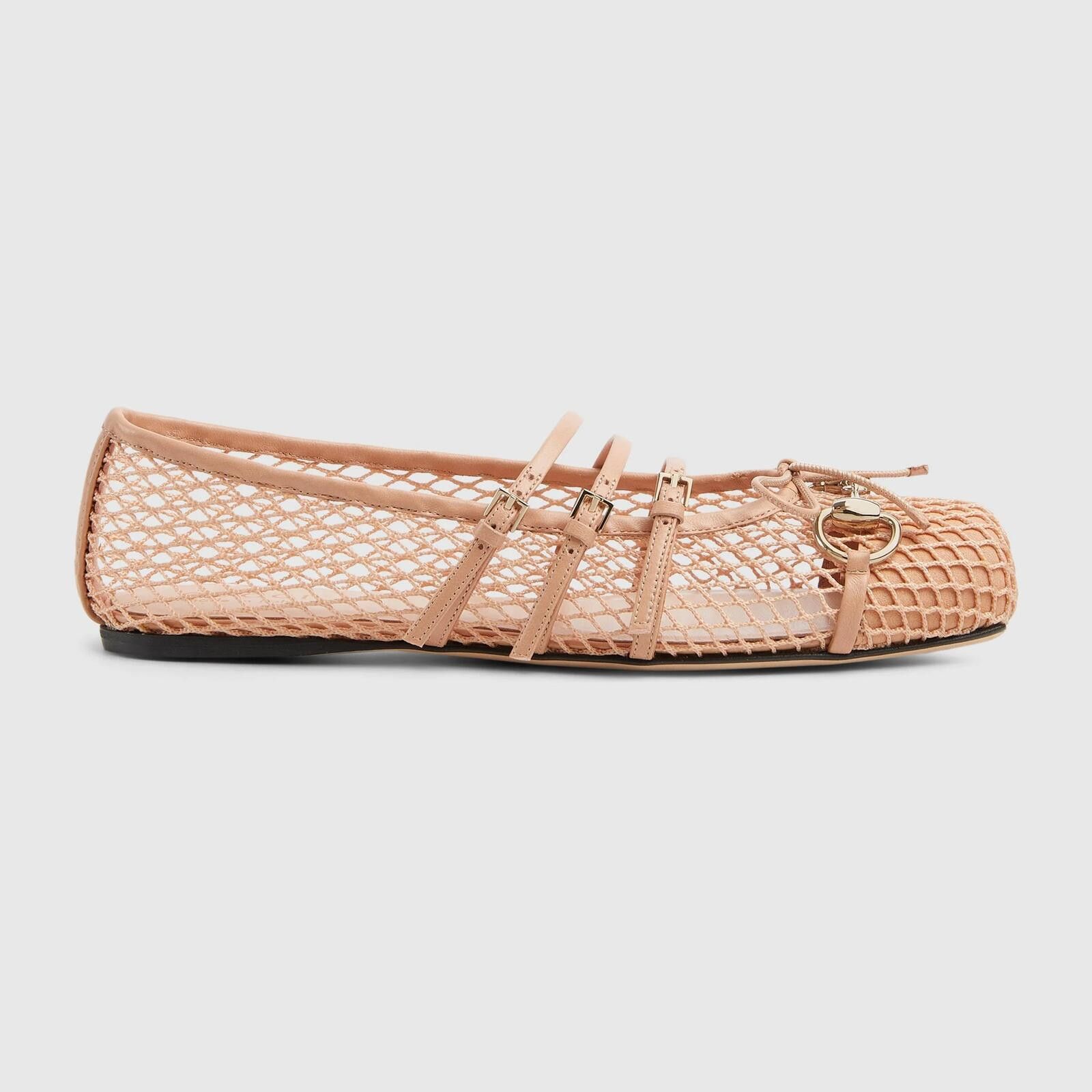 Gucci Gucci Horsebit Bow Ballet Flats Size ONE SIZE - 1 Thumbnail