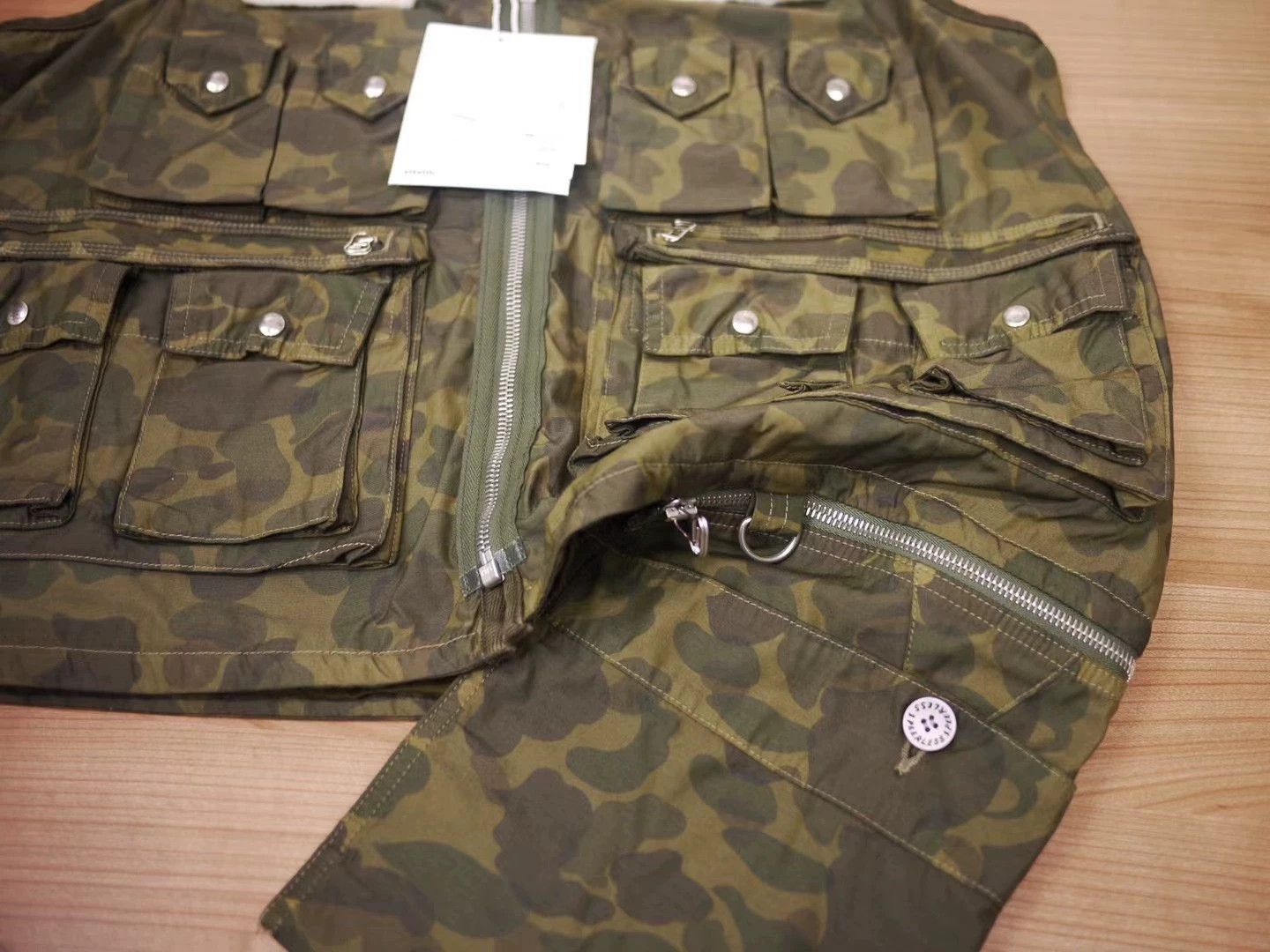 Visvim VISVIM Pilar Fisherman Vest Camo Size 4 Size US XL / EU 56 / 4 - 5 Thumbnail