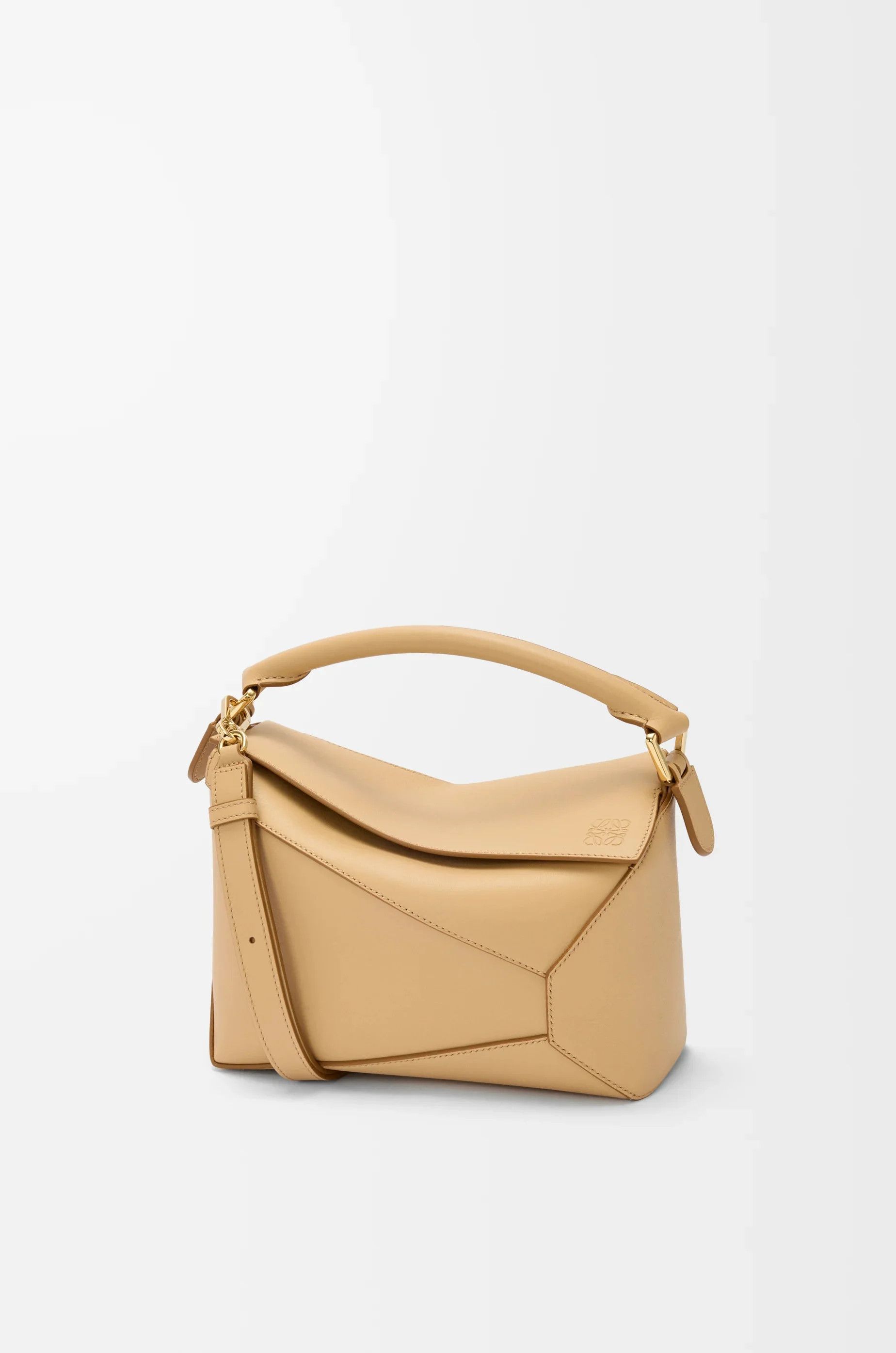 Loewe o1in1g0426 Size: OS / Small Puzzle Edge Bag in Silk Beige Size ONE SIZE - 1 Thumbnail