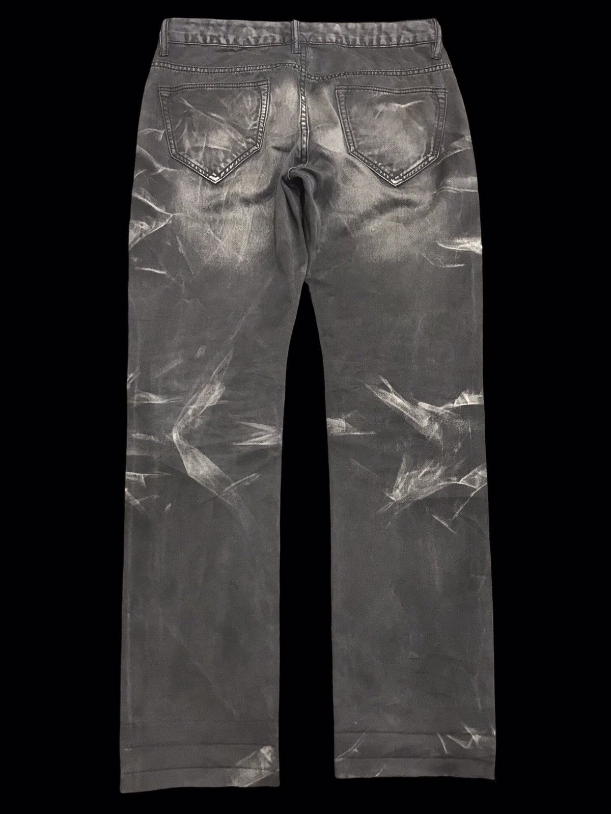 BUFFALO BOBS 💥ARCHIVAL FADE💥BUFFALO BOBS SMOKY FADES FREE HEM PANT F436 Size US 31 - 2 Thumbnail