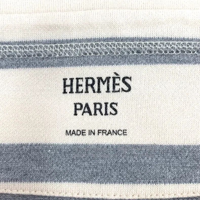 Hermes Hermes Color-block stripe print cotton round-neck short-sl Size XXS / US 00 / IT 34 - 5 Thumbnail
