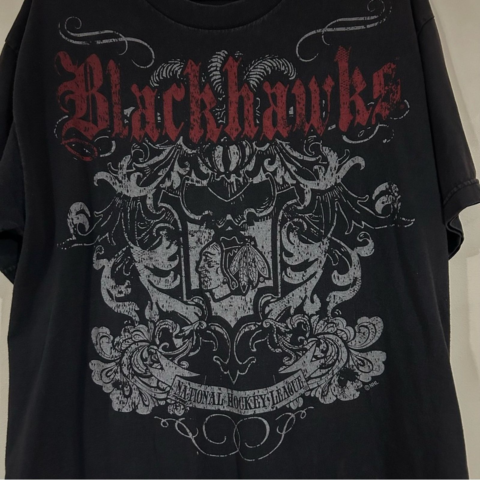 Majestic Y2K Chicago Blackhawks Hockey Shirt Size US L / EU 52-54 / 3 - 2 Thumbnail