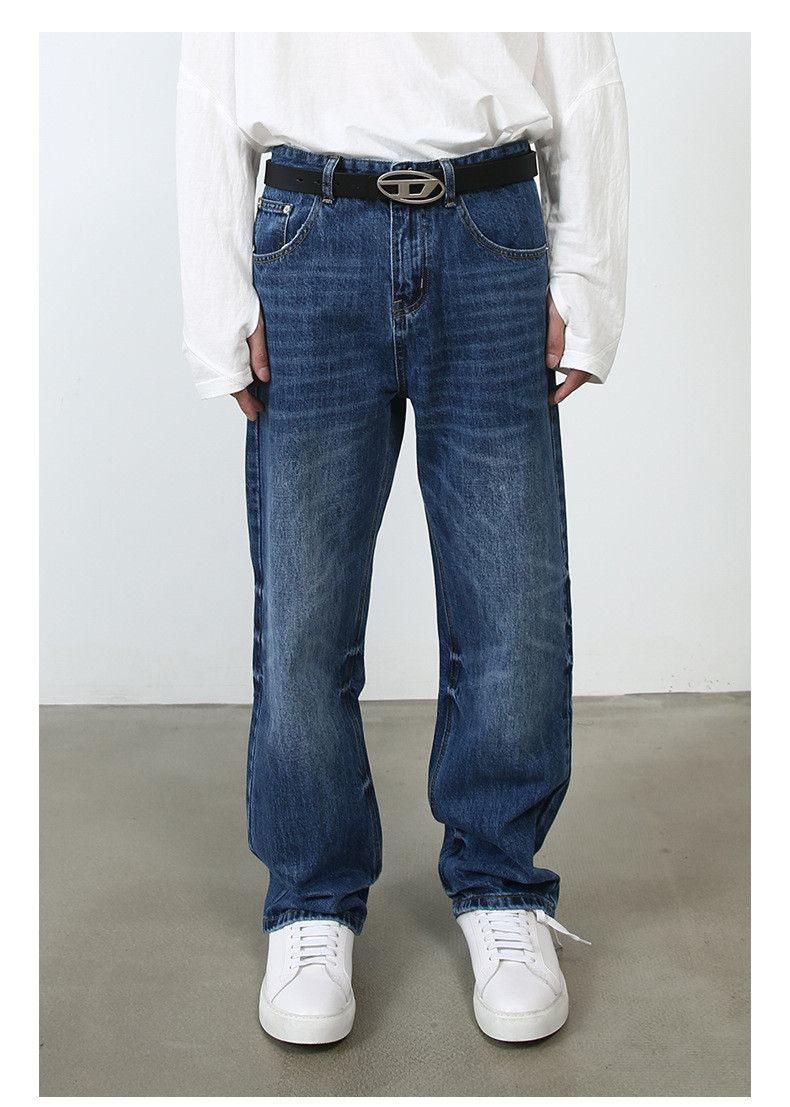 Japanese Brand × Jean Vintage Straight Loose Fit Washed Jeans Size US 32 / EU 48 - 1 Thumbnail