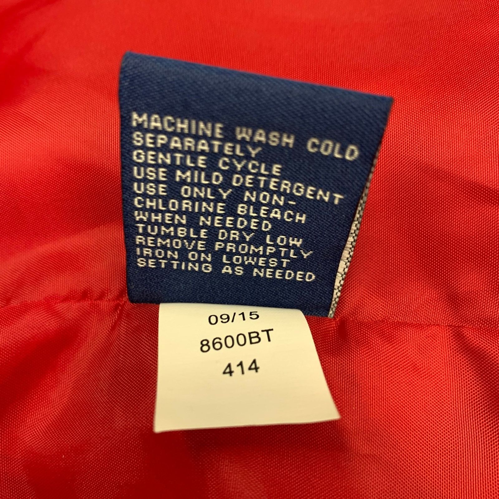 Mackintosh MACKINTOSH Size L Red Polyester Cotton Large Pockets Jacket Size L / US 10 / IT 46 - 6 Thumbnail