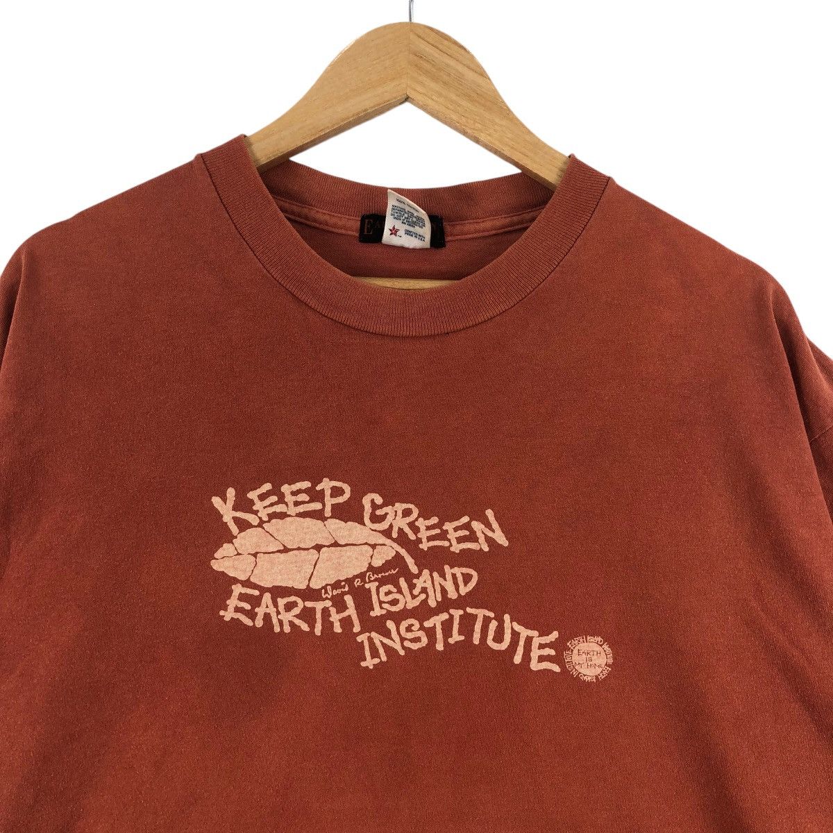 Vintage Vintage 90s Keep Green Earth Island Institute T-Shirt Size US XL / EU 56 / 4 - 2 Thumbnail