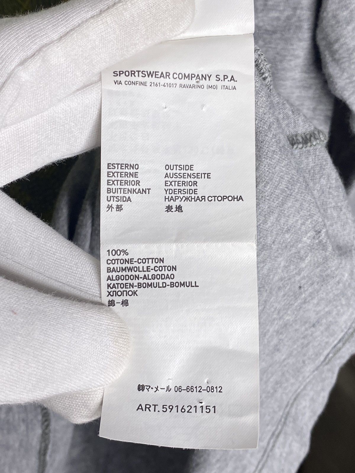 Stone Island Stone Island Junior 14 Years Long Sleeve T Shirt Embroidered Size US XS / EU 42 / 0 - 7 Thumbnail