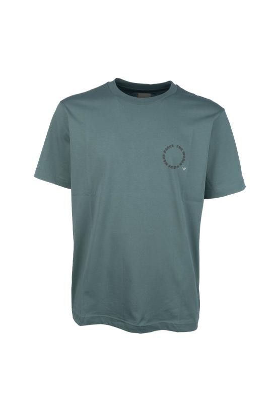 Emporio Armani EMPORIO ARMANI Men T-Shirts EM001717AF14836 F9049 BLUE Size US L / EU 52-54 / 3 - 1 Thumbnail