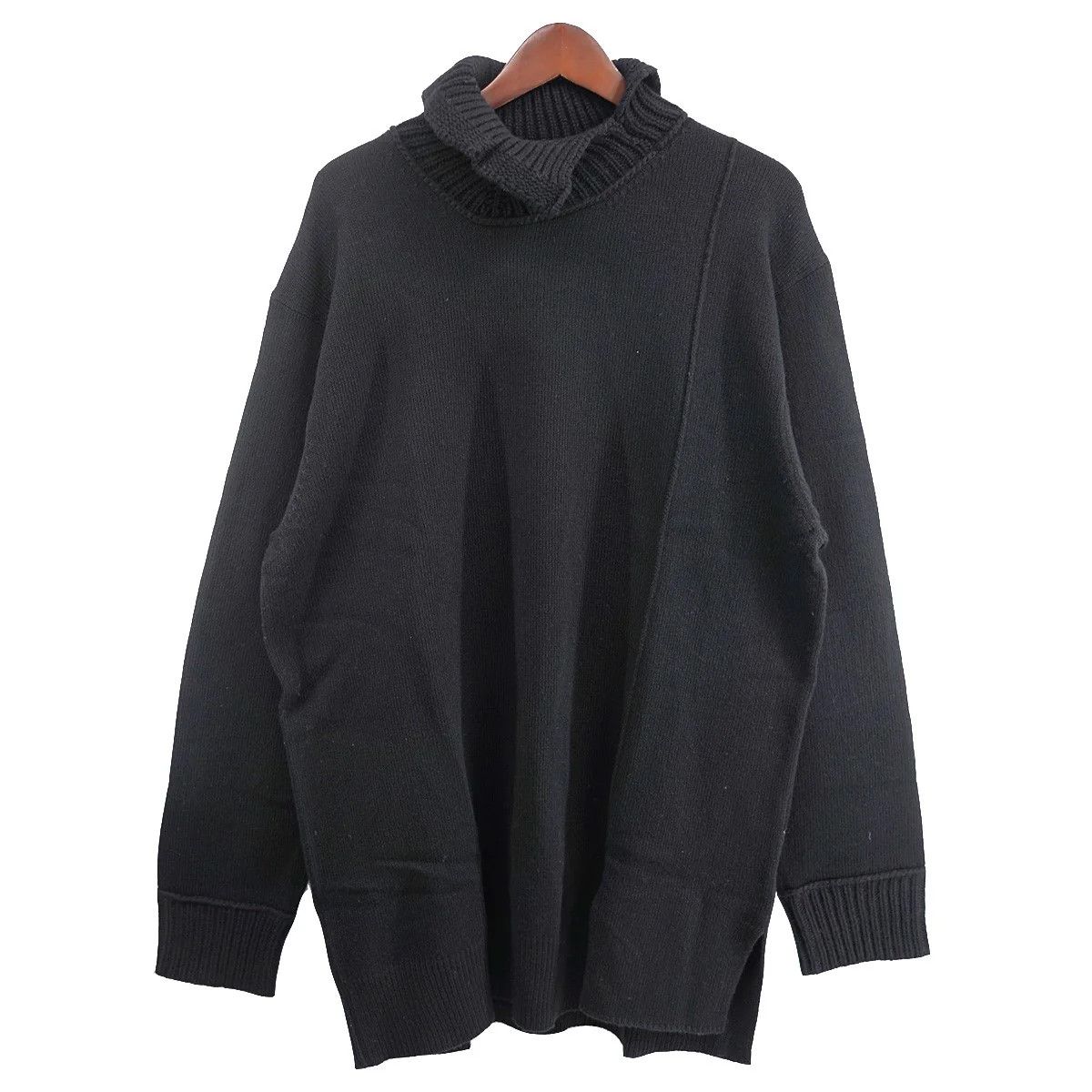 Yohji Yamamoto Yohji Yamamoto pour homme/ 24AW Deformed Turtle Knit Size US L / EU 52-54 / 3 - 2 Thumbnail