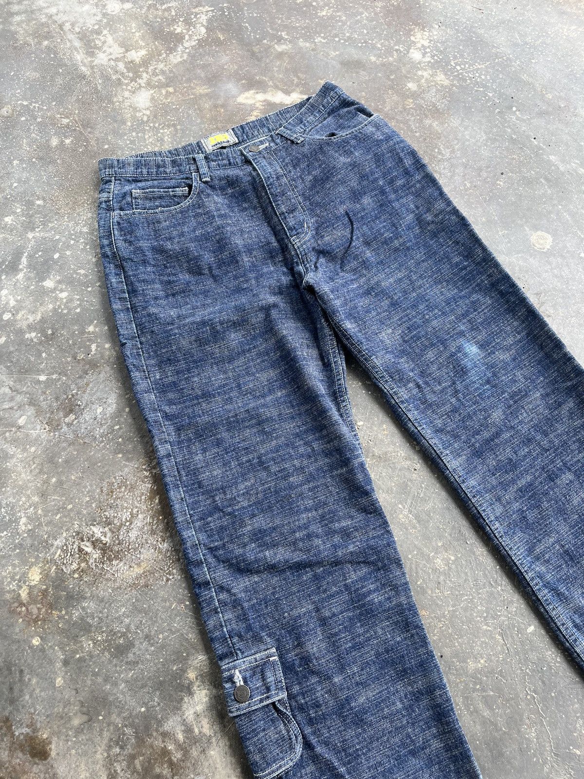 If Six Was Nine × Japanese Brand × Vintage Baggy Hysteric Inspired Slubby Denim Size US 31 - 4 Thumbnail