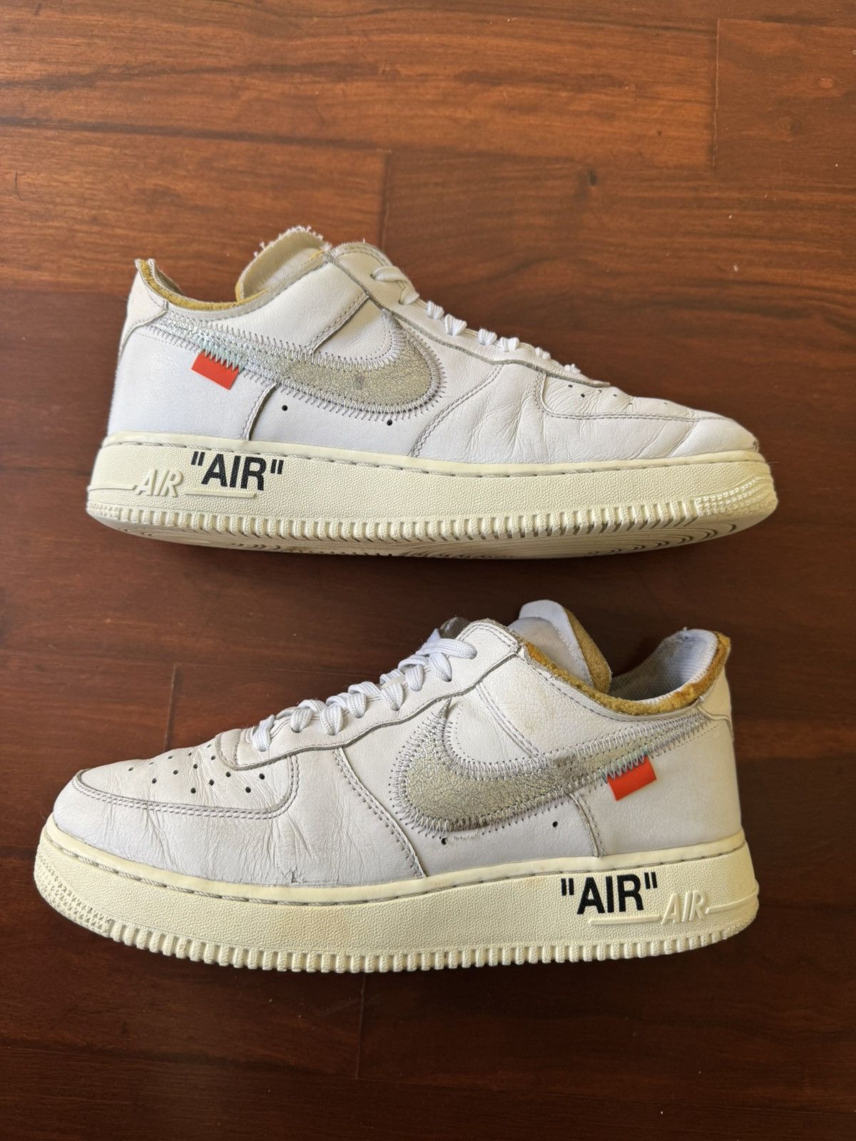 Nike × Off-White OFF WHITE AIR FORCE 1 LOW AF-100 WHITE COMPLEXCON SIZE 8 Size US 8 / EU 41 - 1 Thumbnail