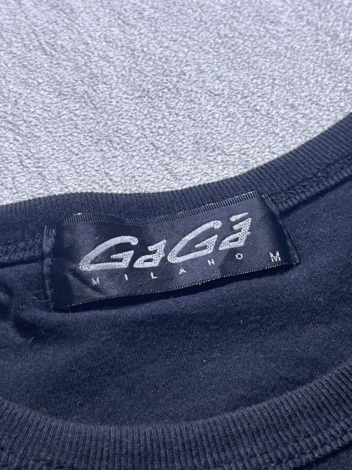 Japanese Brand Y2K GAGA long sleeve tshirt big skull motif gliter Size US M / EU 48-50 / 2 - 6 Thumbnail
